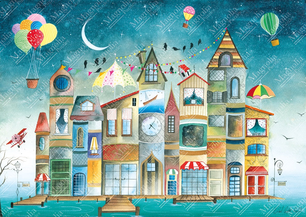 Micro casse-tête - HOUSES I READ - MA-M1014