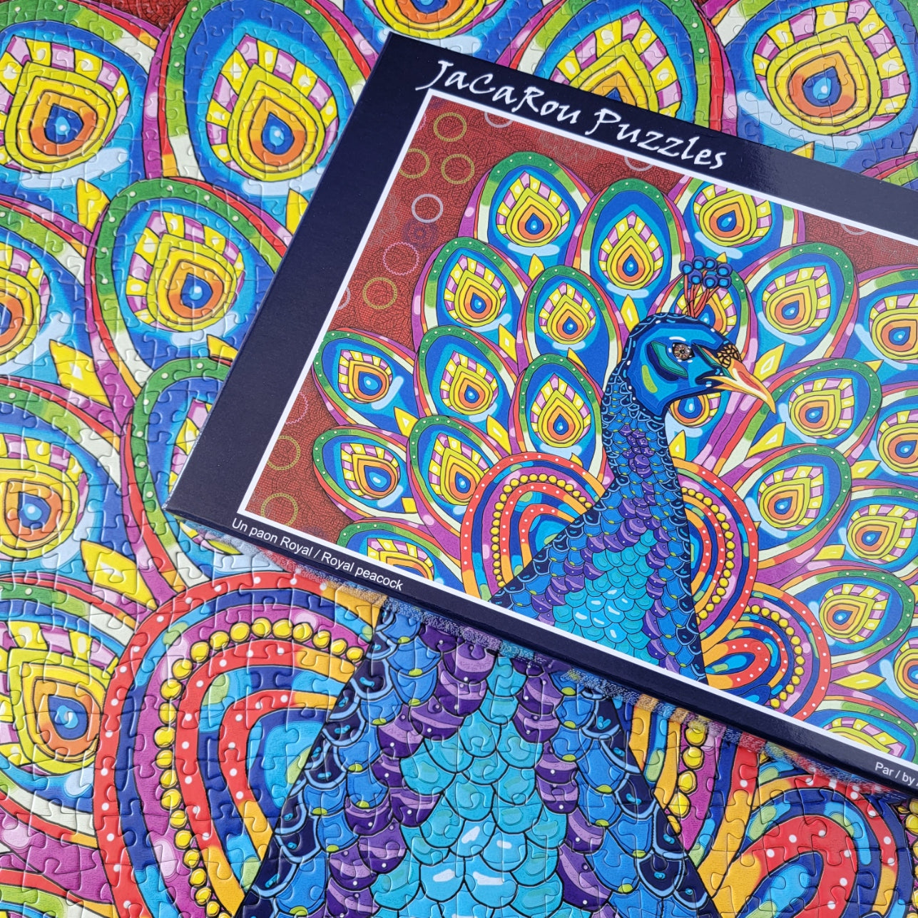 Puzzle - ROYAL PEACOCK