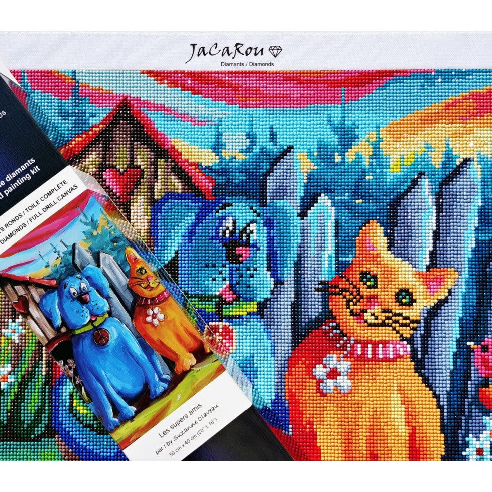 Diamond Painting - LES SUPERS AMIS