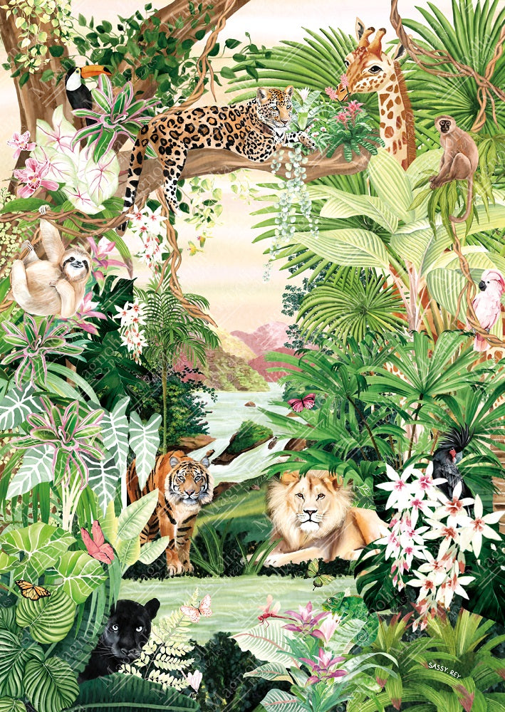 Puzzle - JUNGLE OASIS