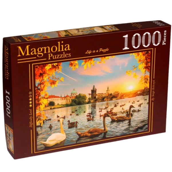 Casse-tête - SWANS NEAR CHARLES BRIDGE - MA-3504