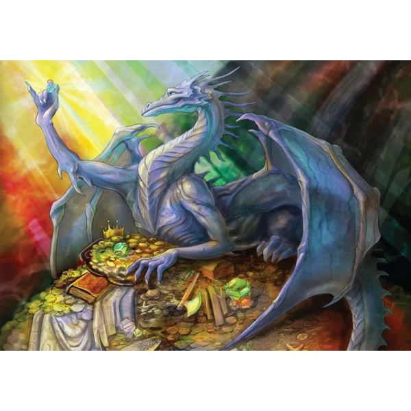 Casse-tête - BLUE DRAGON AND TREASURE - MA-3509