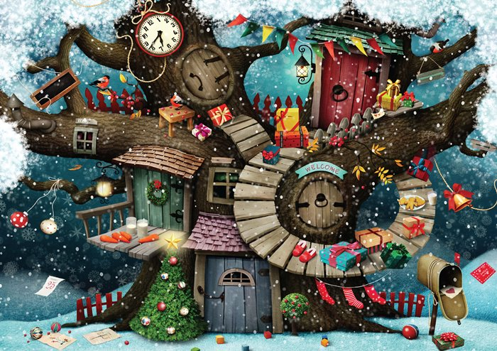 Micro casse-tête - CHRISTMAS IN THE FOREST - MA-M3514