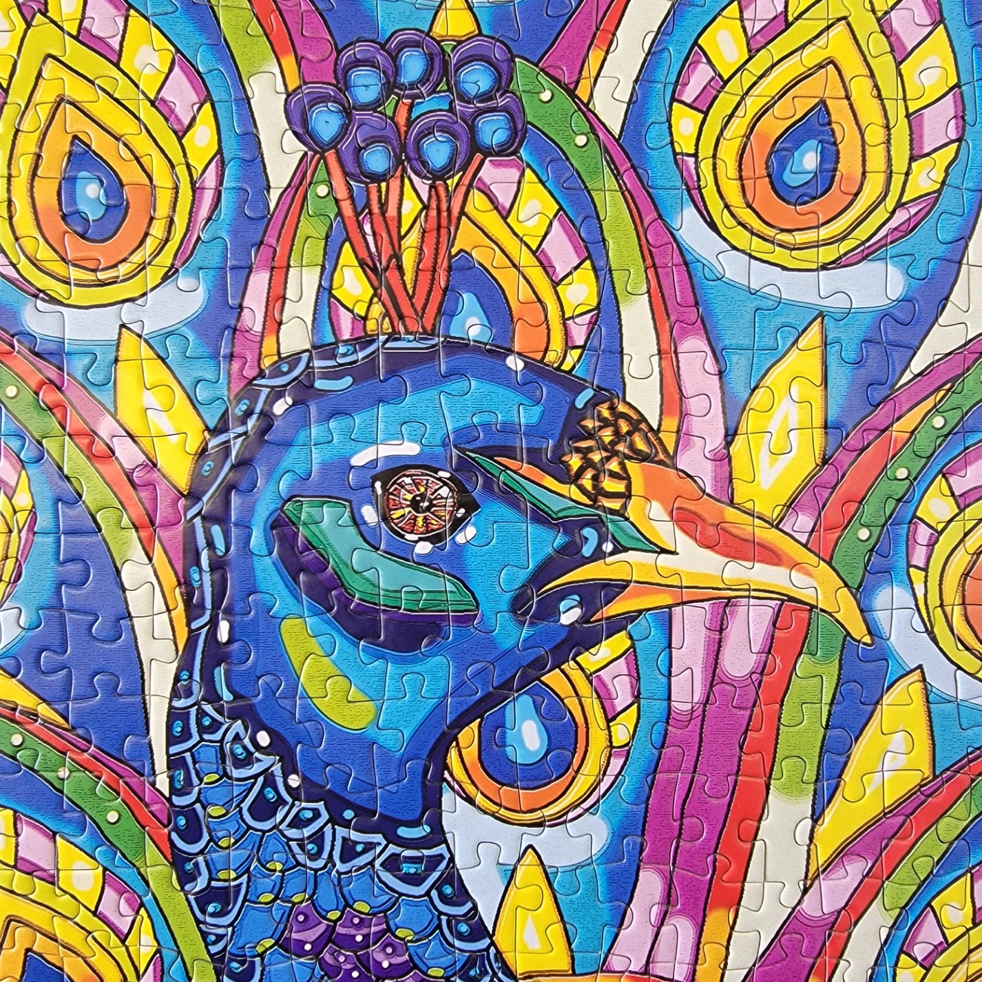 Puzzle - ROYAL PEACOCK