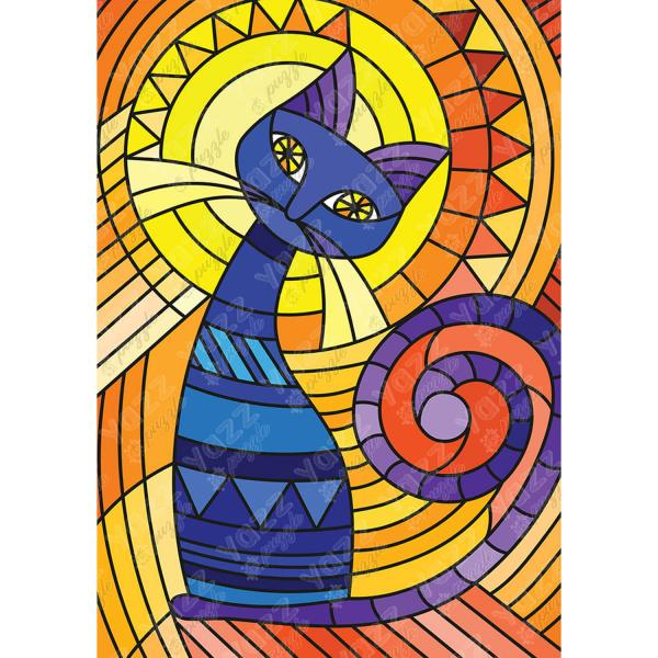 Puzzle - GEOMETRIC CAT