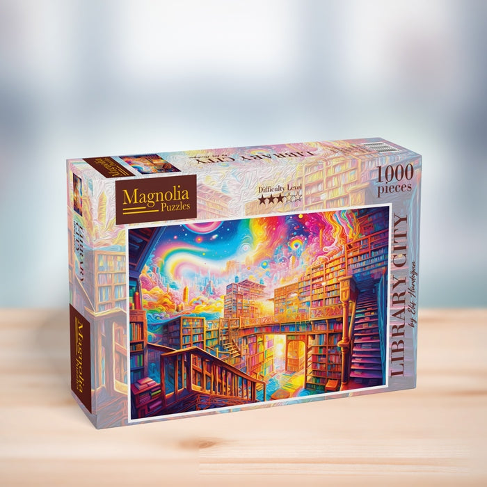 Puzzle - LIBRARY CITY