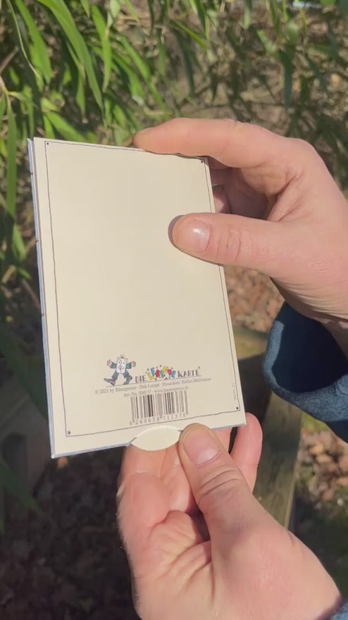 CURIOSI LIVING CARD - BIRD WEDDING