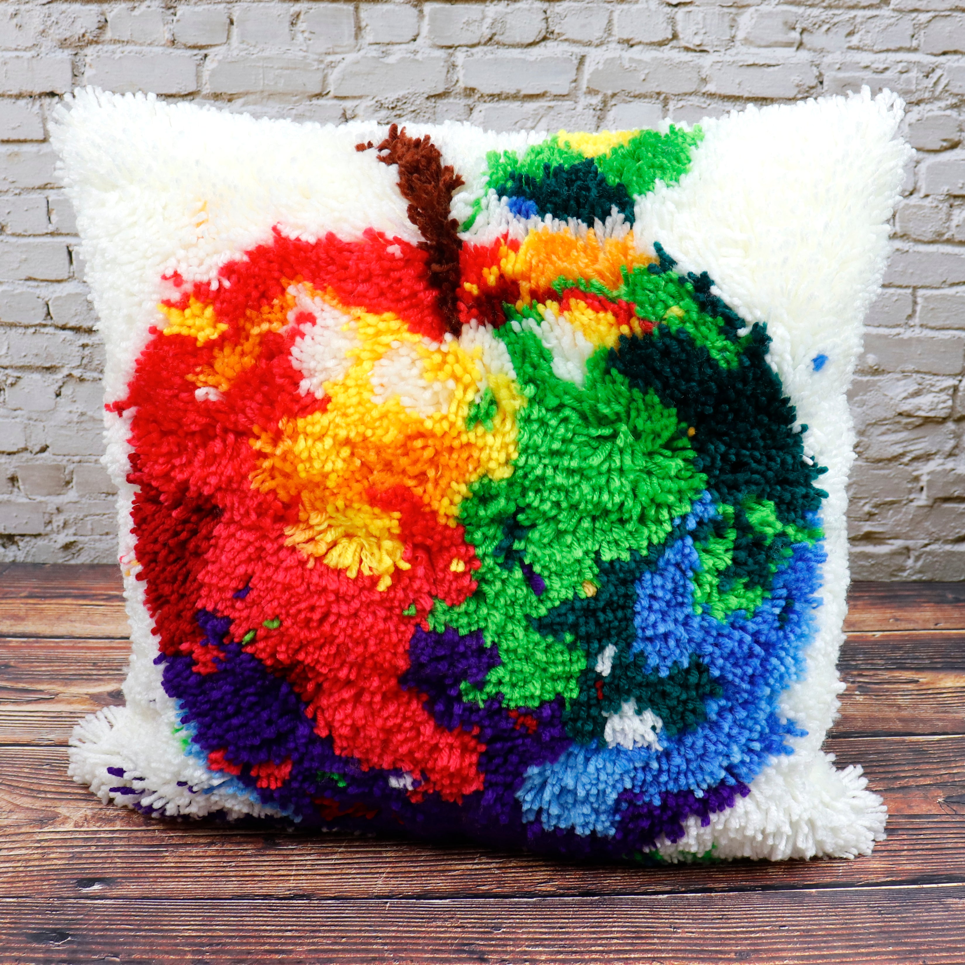 Points noués - Housse de coussin - POMME