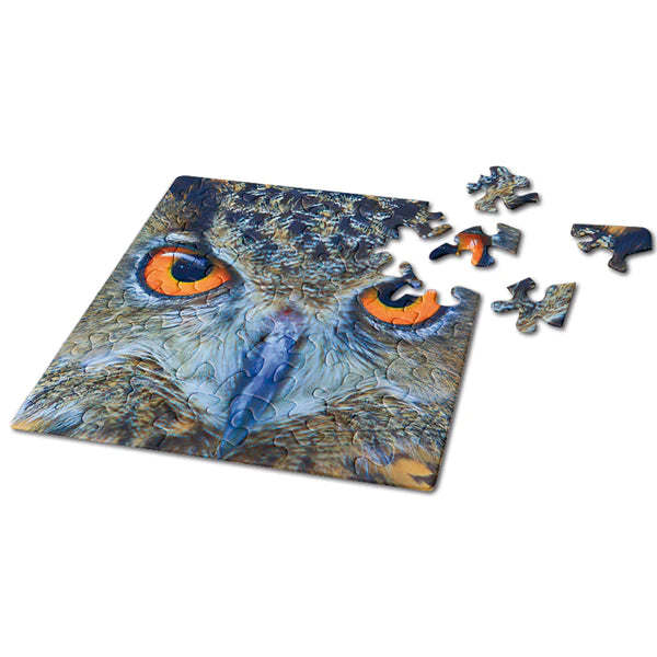 Casse-tête MINI - Q4-4 (66 PCES) ANIMAL SERIE (Hibou)