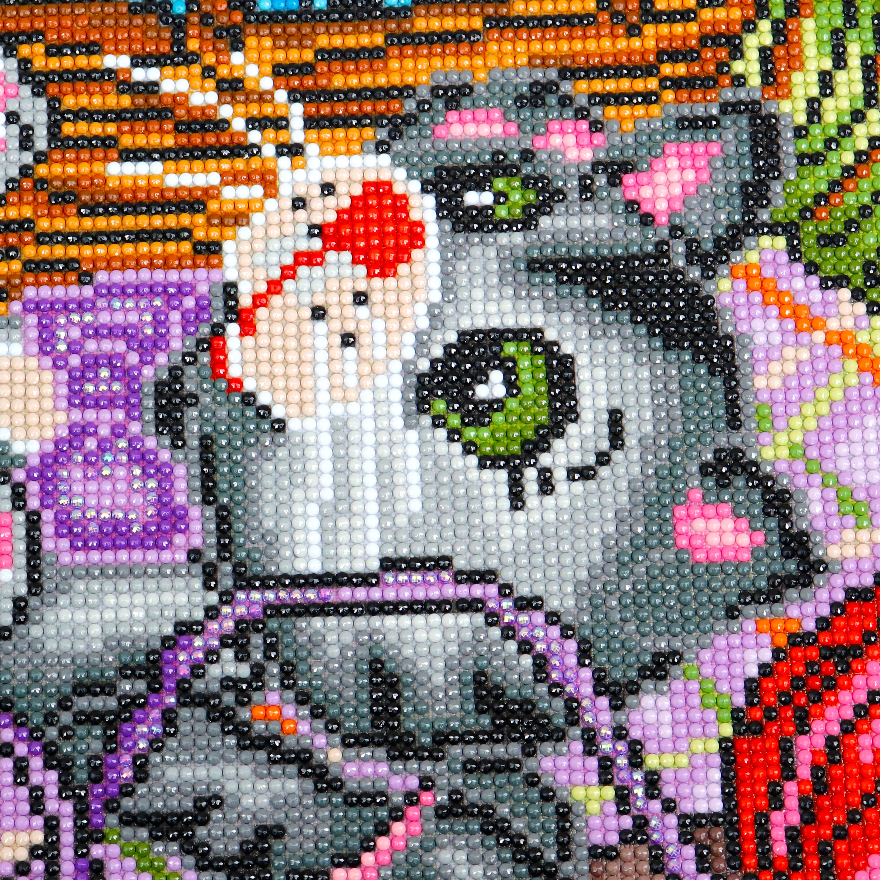 Broderie de diamants RONDS - BALLES DE LAINE ET CHATONS MIGNONS