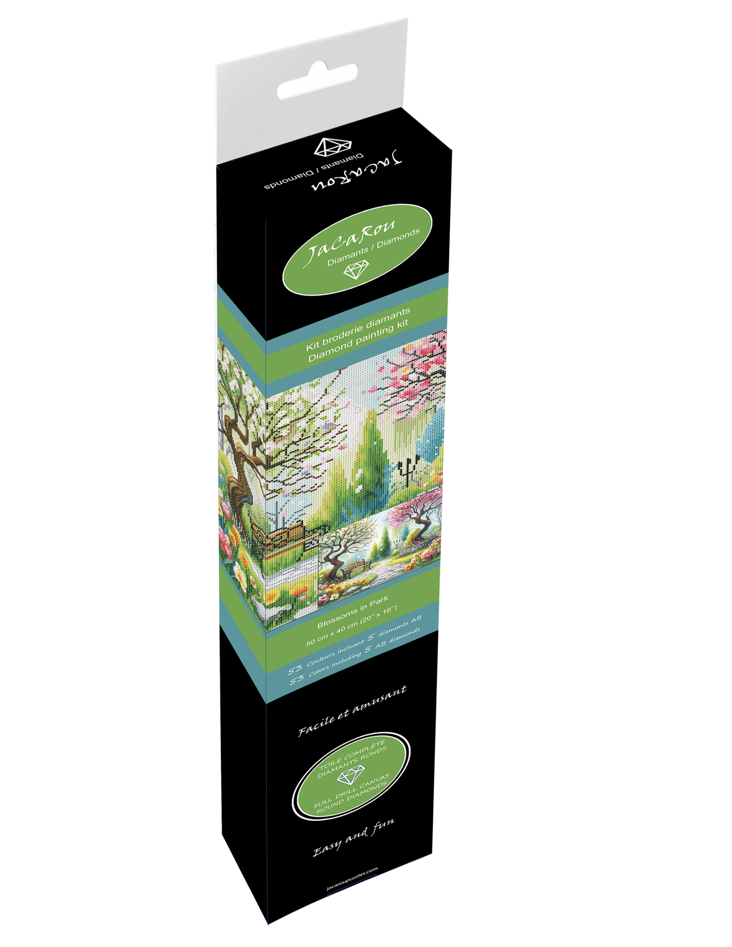 Diamond Painting - BLOSSOMS IN PARK