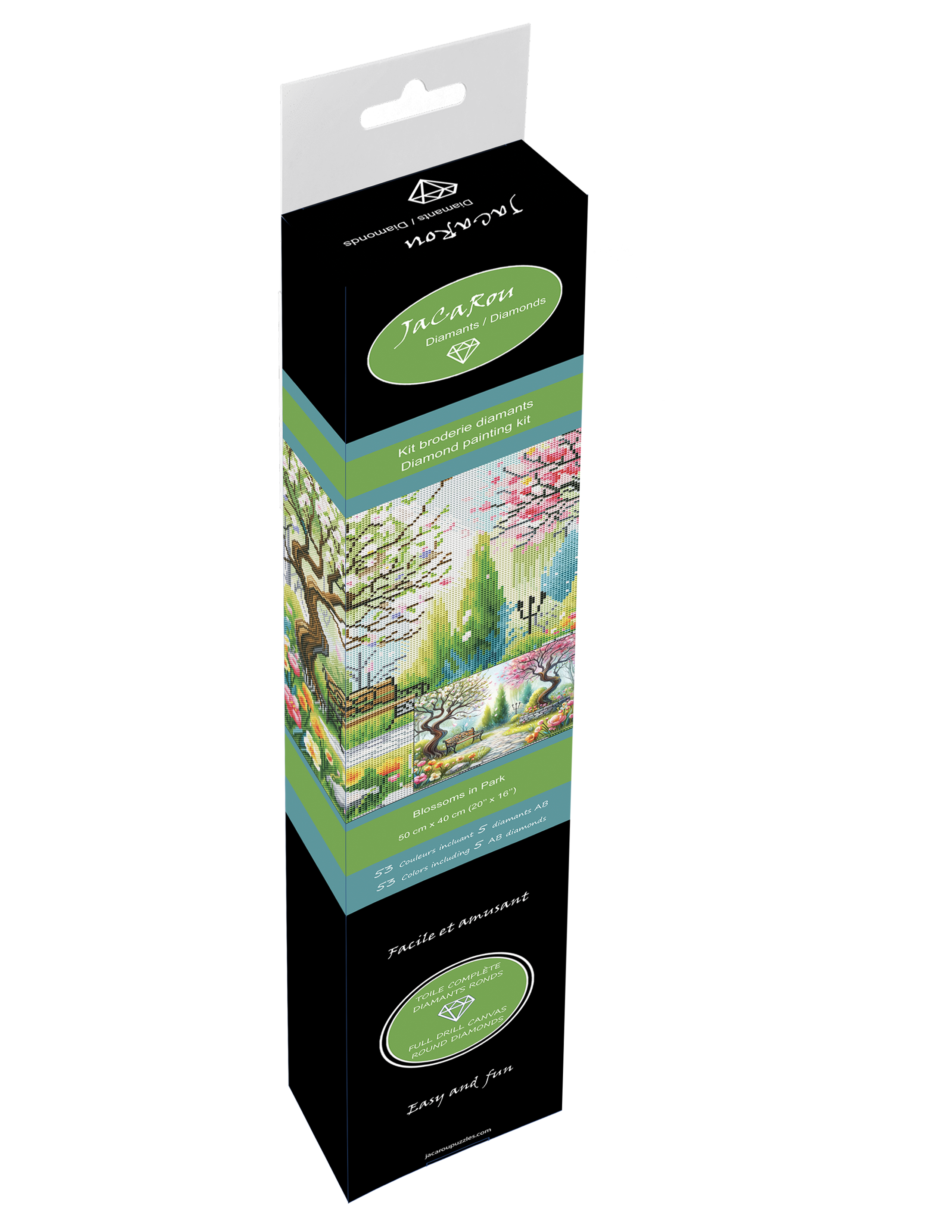 Diamond Painting - BLOSSOMS IN PARK