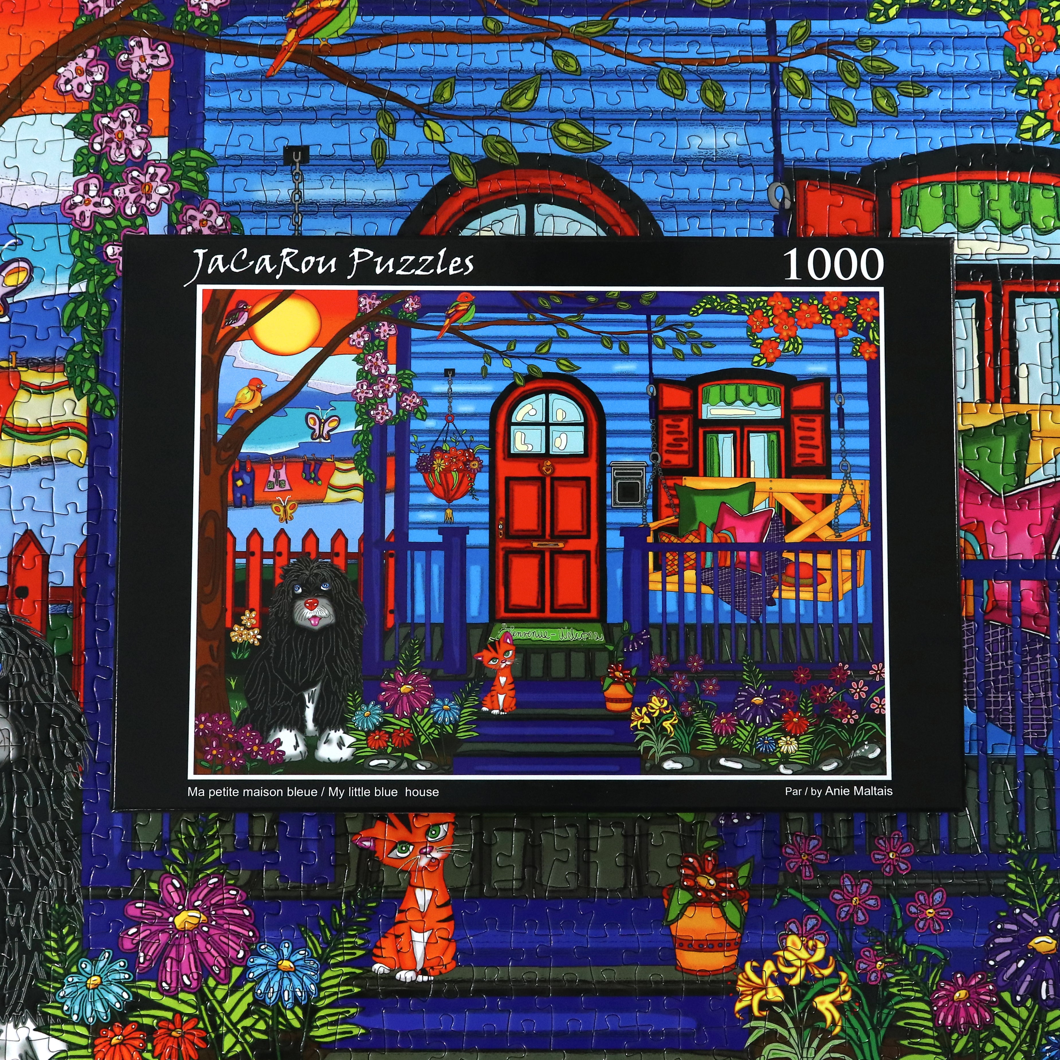 Puzzle - MY LITTLE BLUE HOUSE