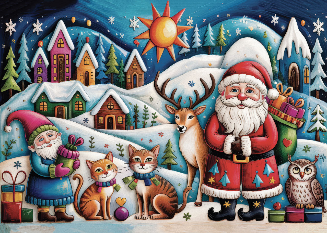 Puzzle -  BOHO CHRISTMAS
