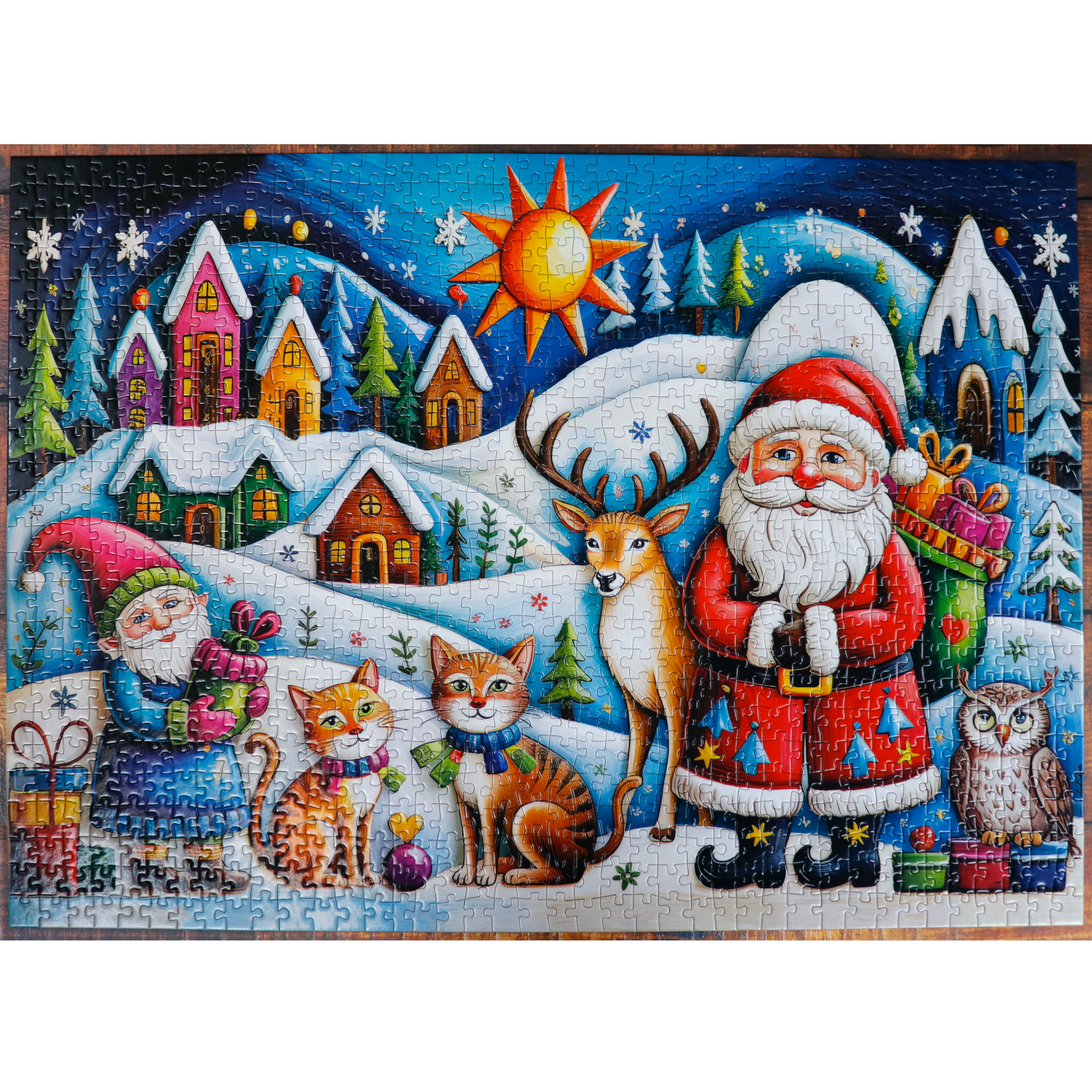 Puzzle - BOHO CHRISTMAS