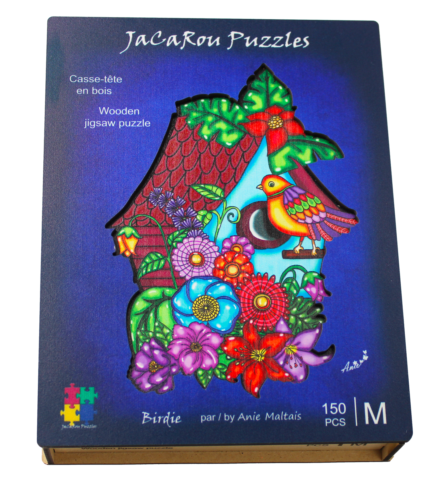 Wooden puzzle - BIRDIE