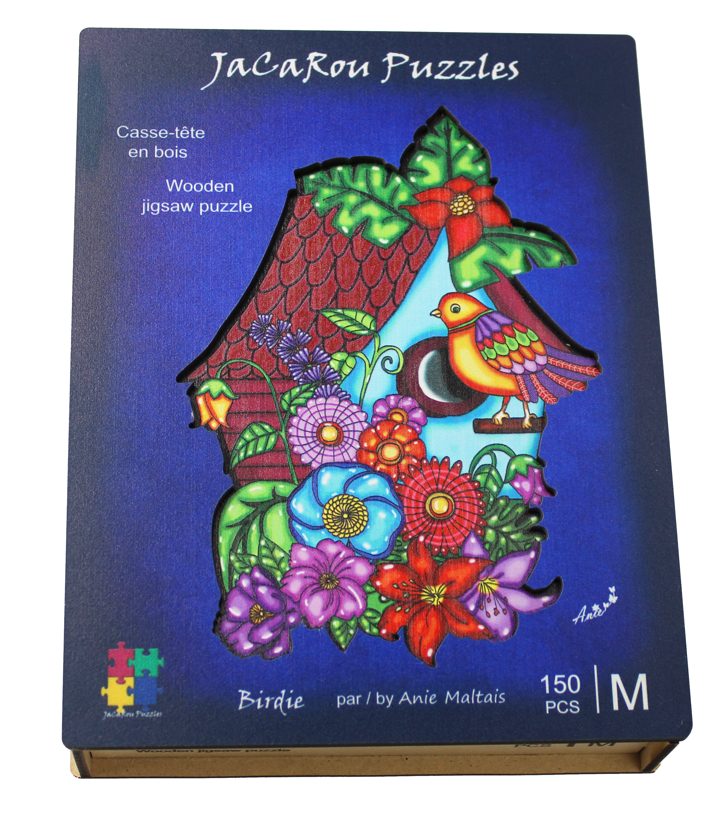 Wooden puzzle - BIRDIE