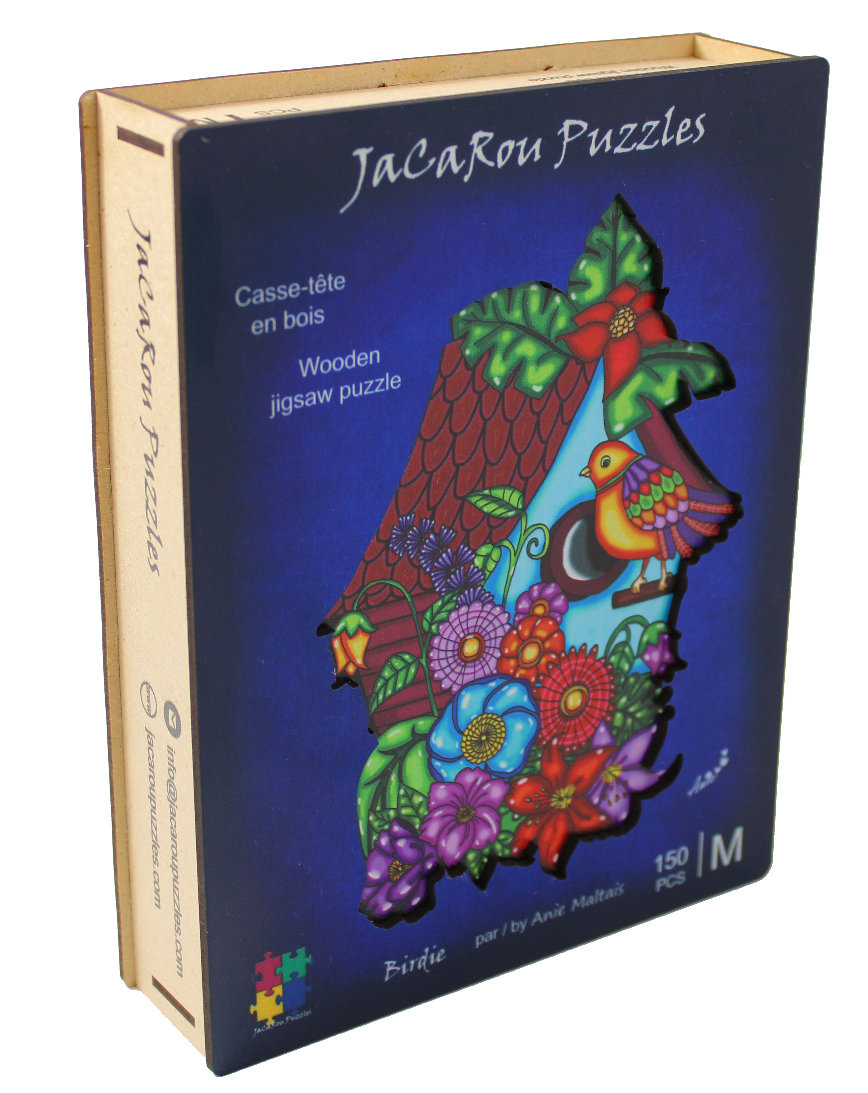 Wooden puzzle - BIRDIE