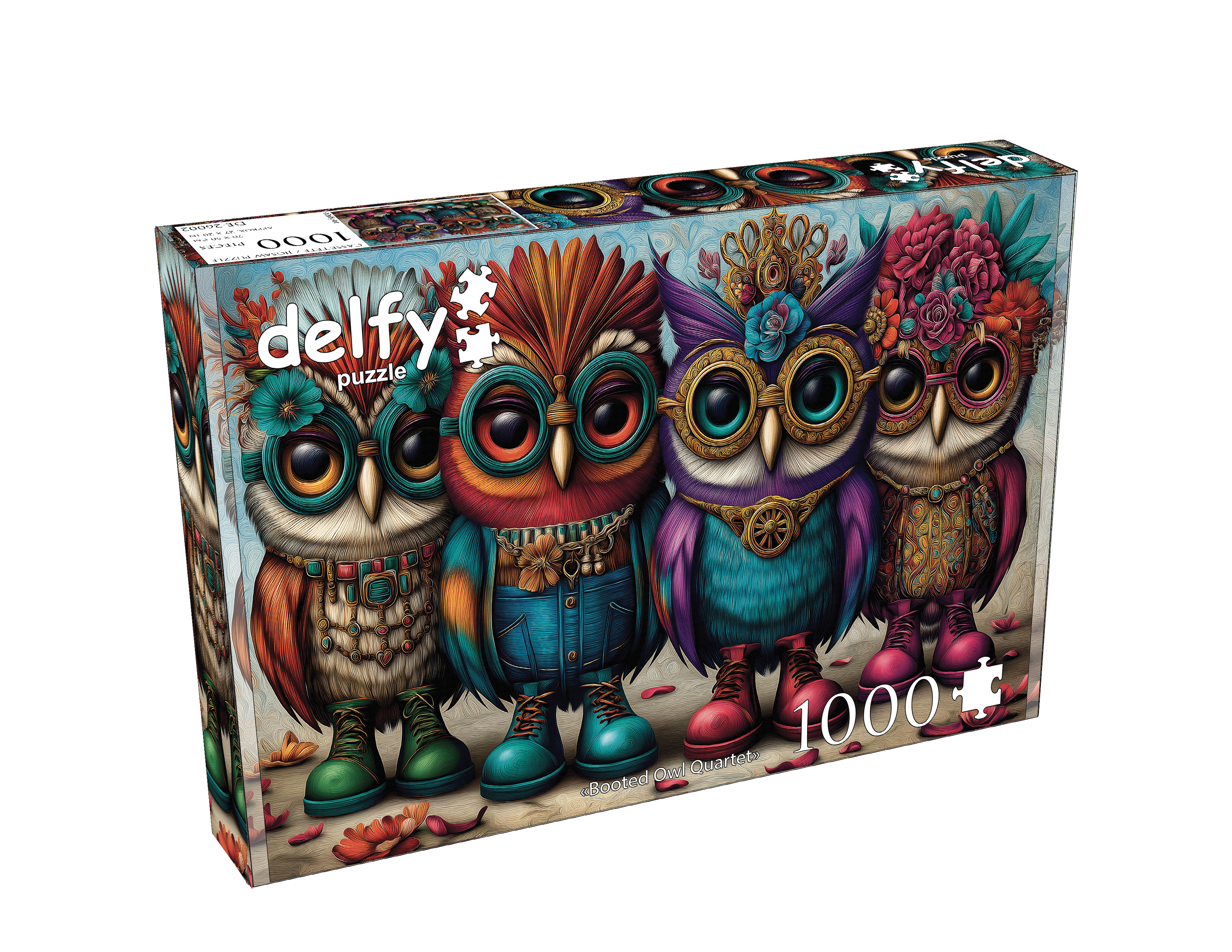 Puzzle - BOOTED OWL QUARTET