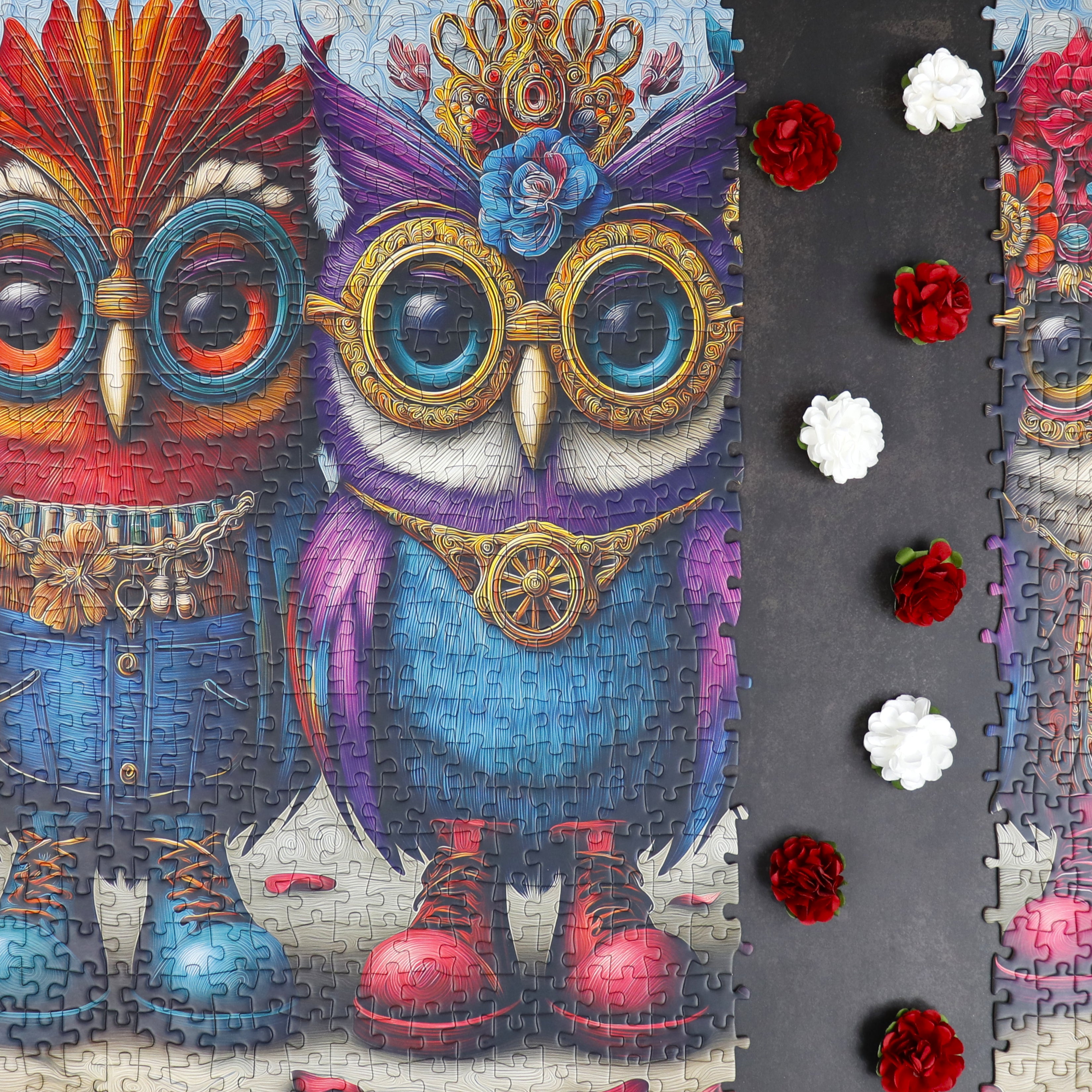 Puzzle - BOOTED OWL QUARTET
