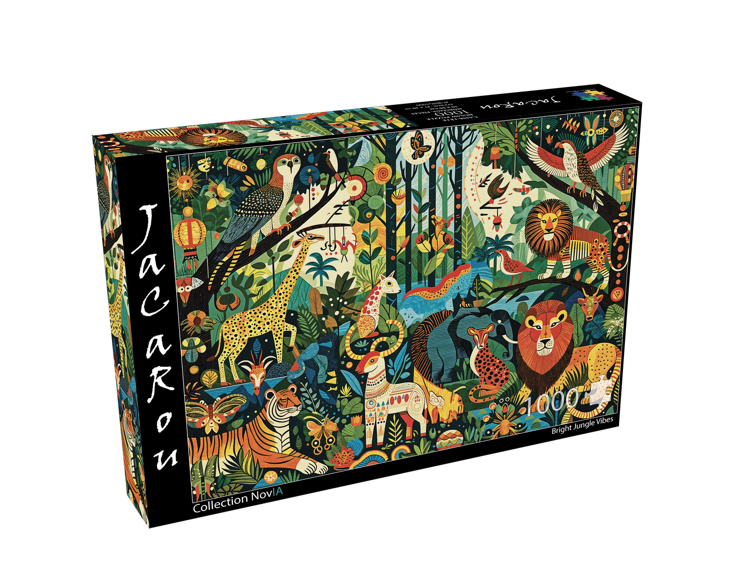 Puzzle -  BRIGHT JUNGLE VIBES