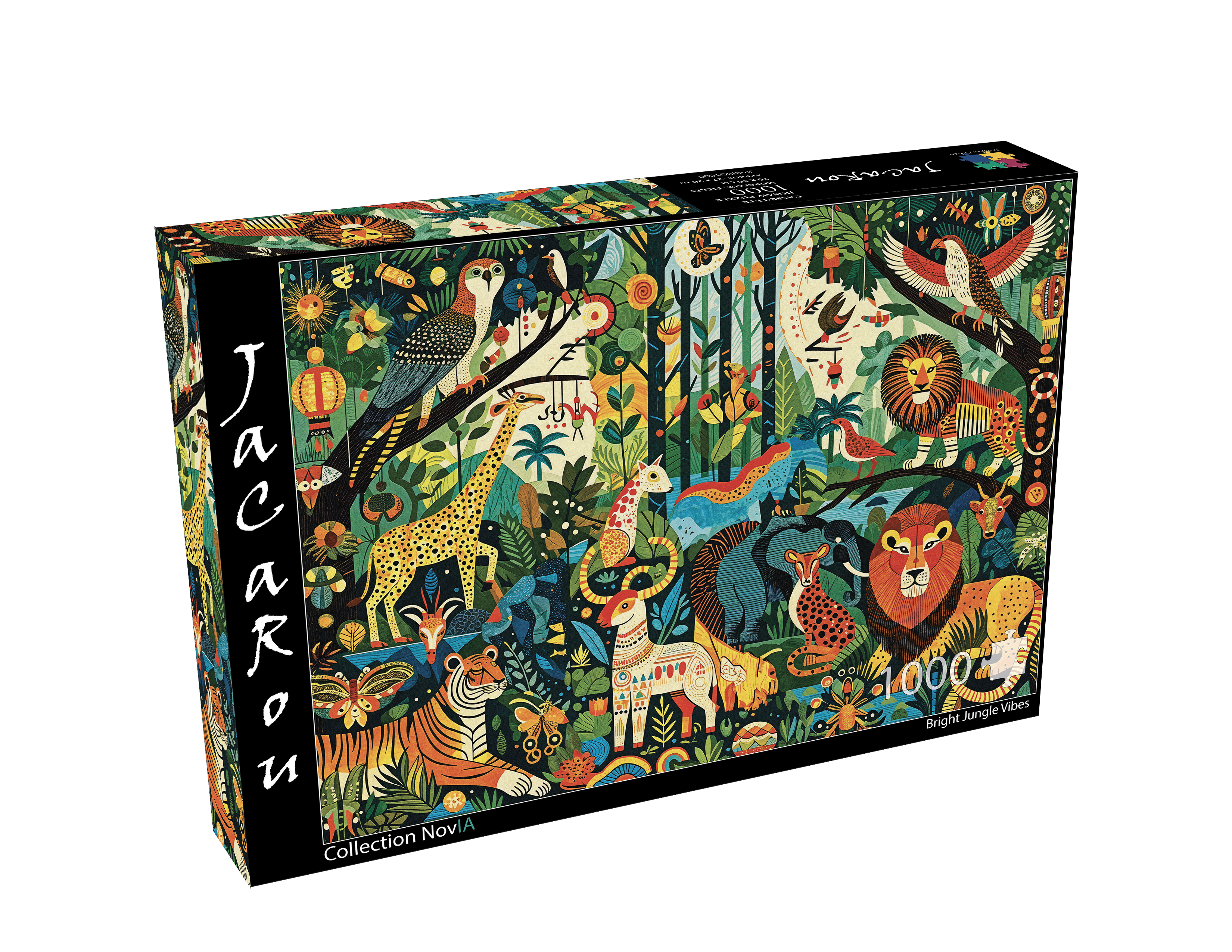 Puzzle -  BRIGHT JUNGLE VIBES