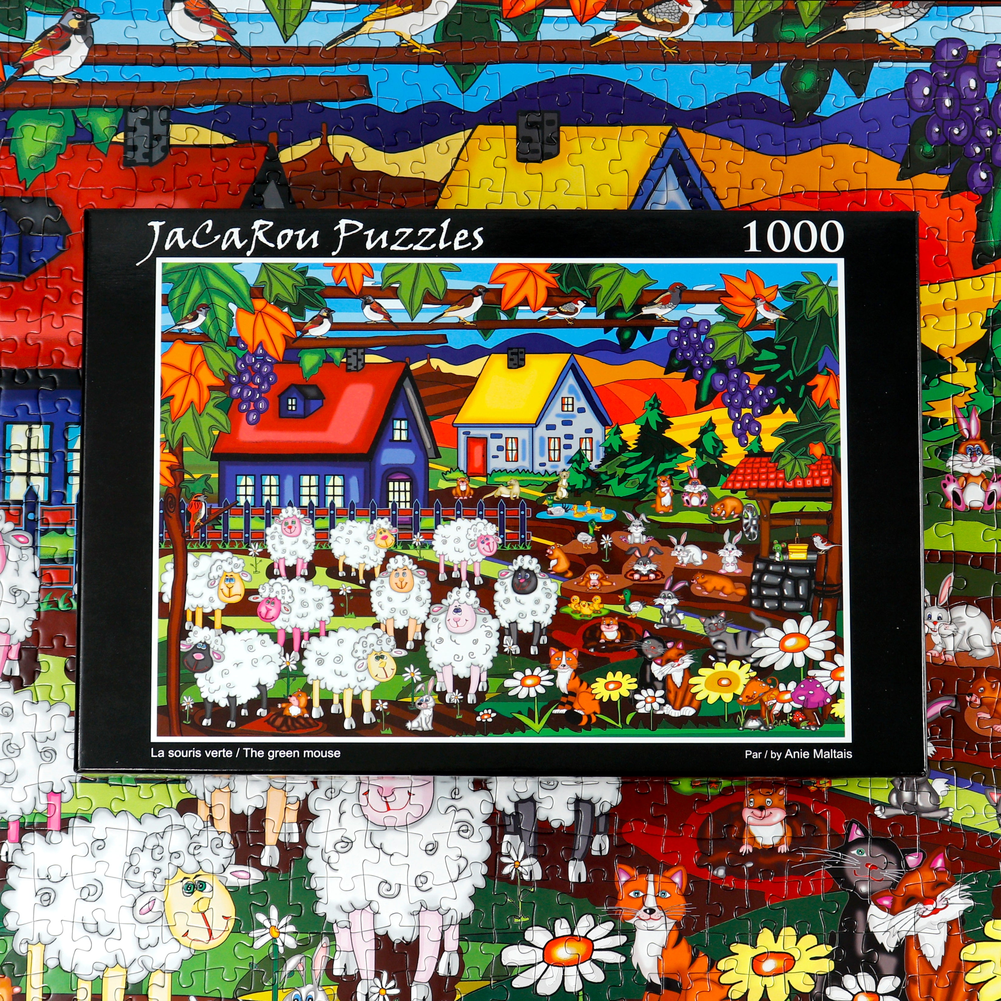 Puzzle - THE GREEN MOUSE