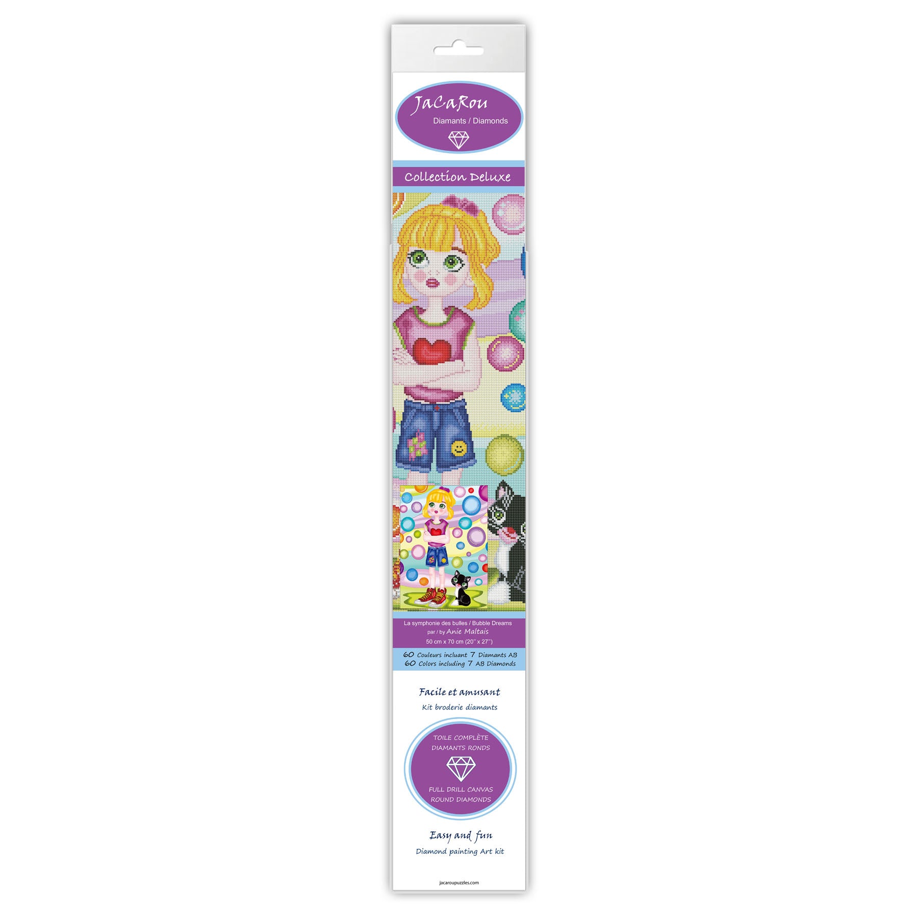 Diamond Painting DELUXE - BUBBLE DREAMS