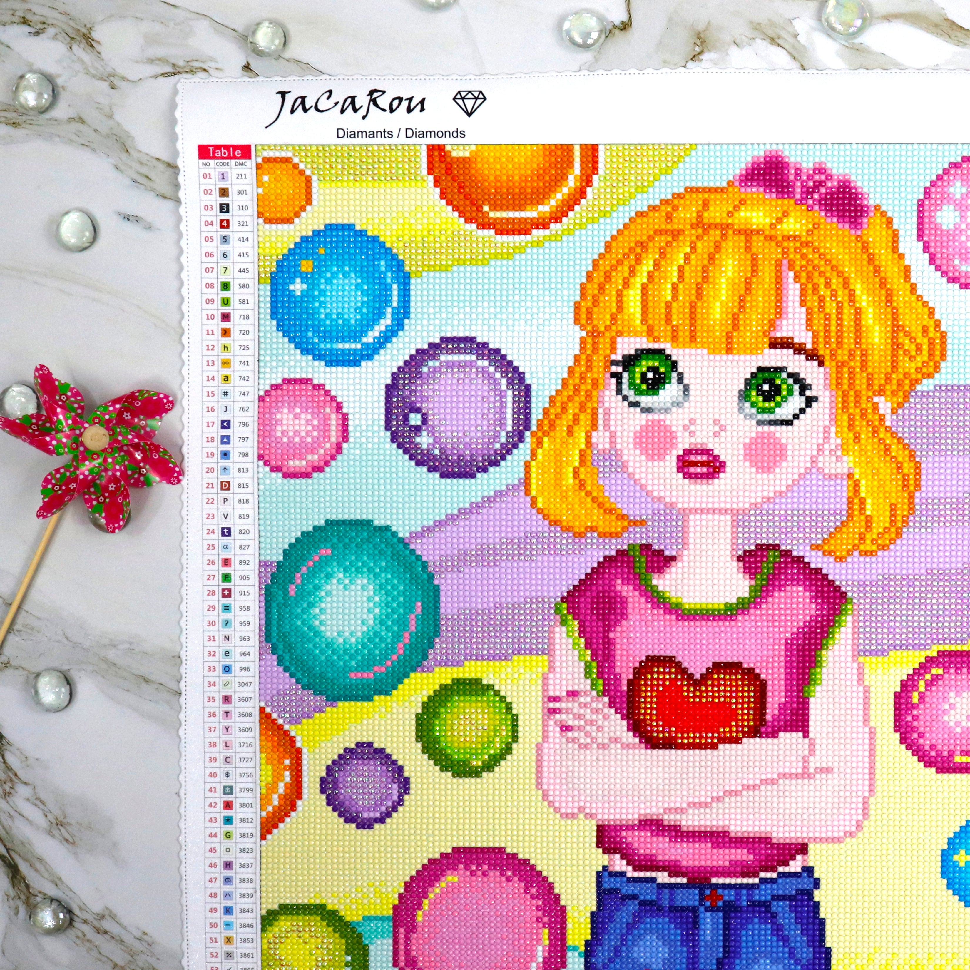 Diamond Painting DELUXE - BUBBLE DREAMS