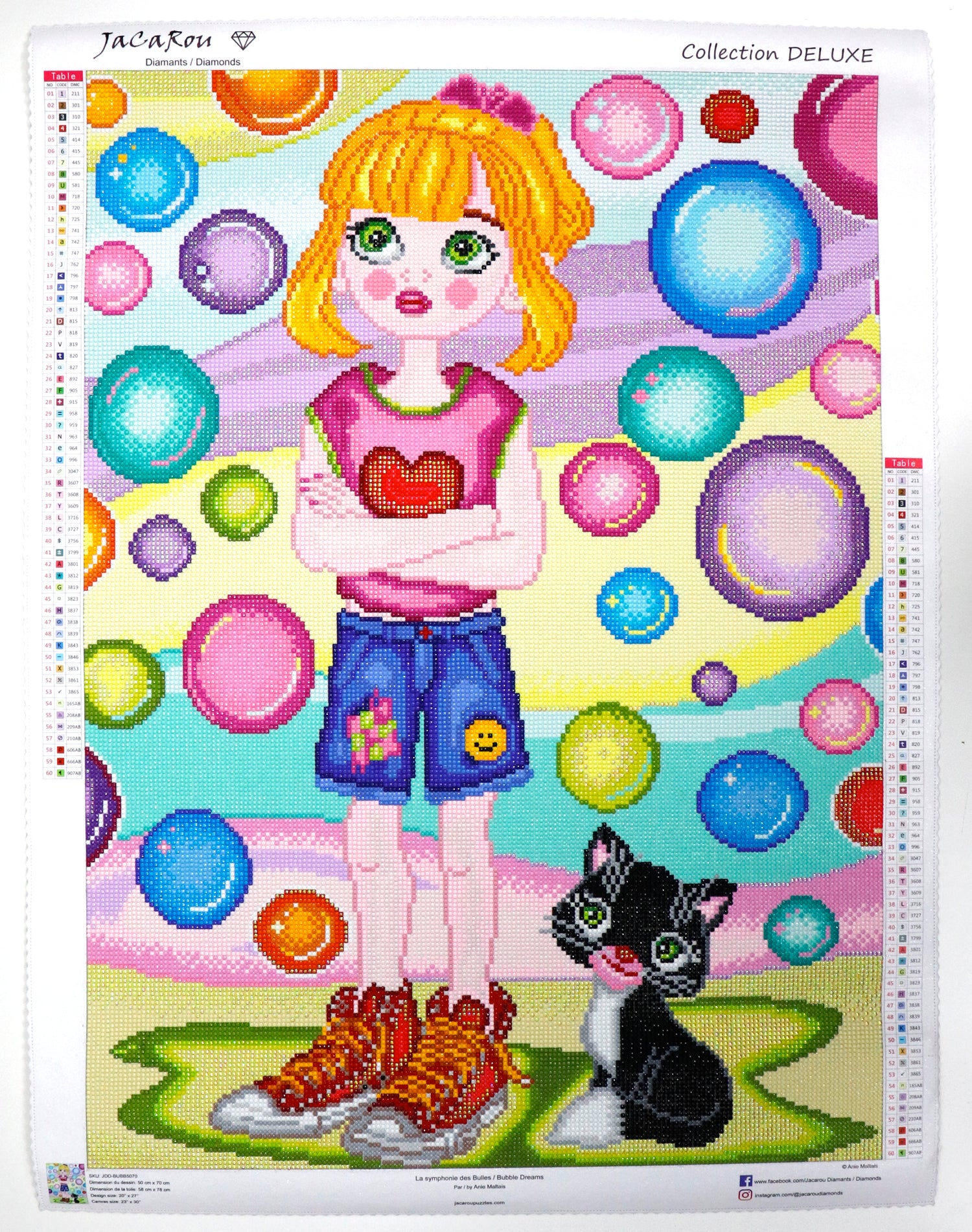 Diamond Painting DELUXE - BUBBLE DREAMS