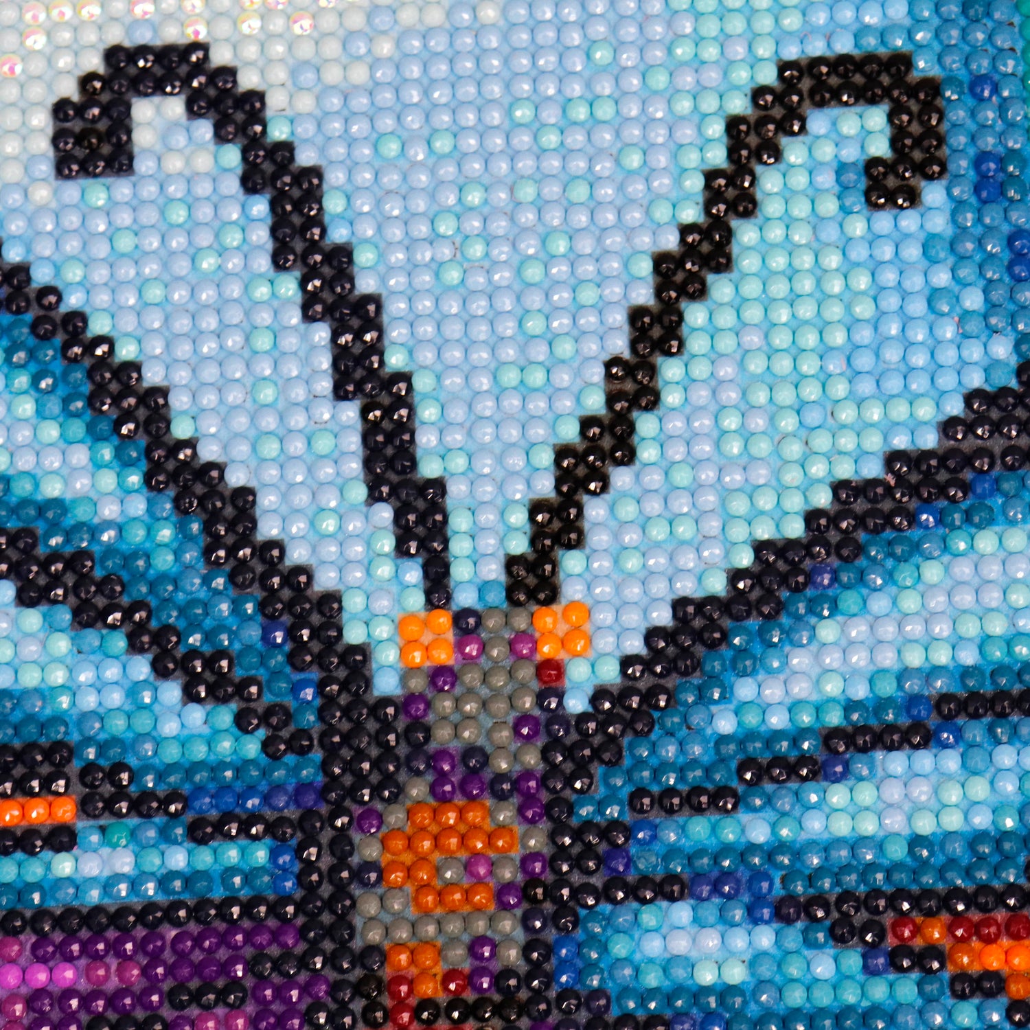 Diamond Painting - BUTTERFLY OVER DAISIES