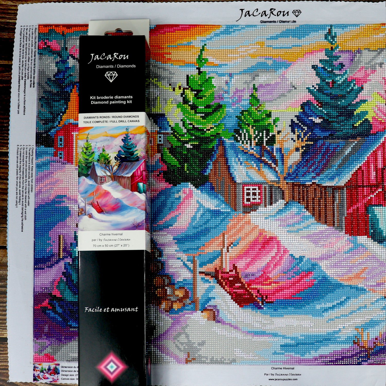 Diamond Painting - CHARME HIVERNAL