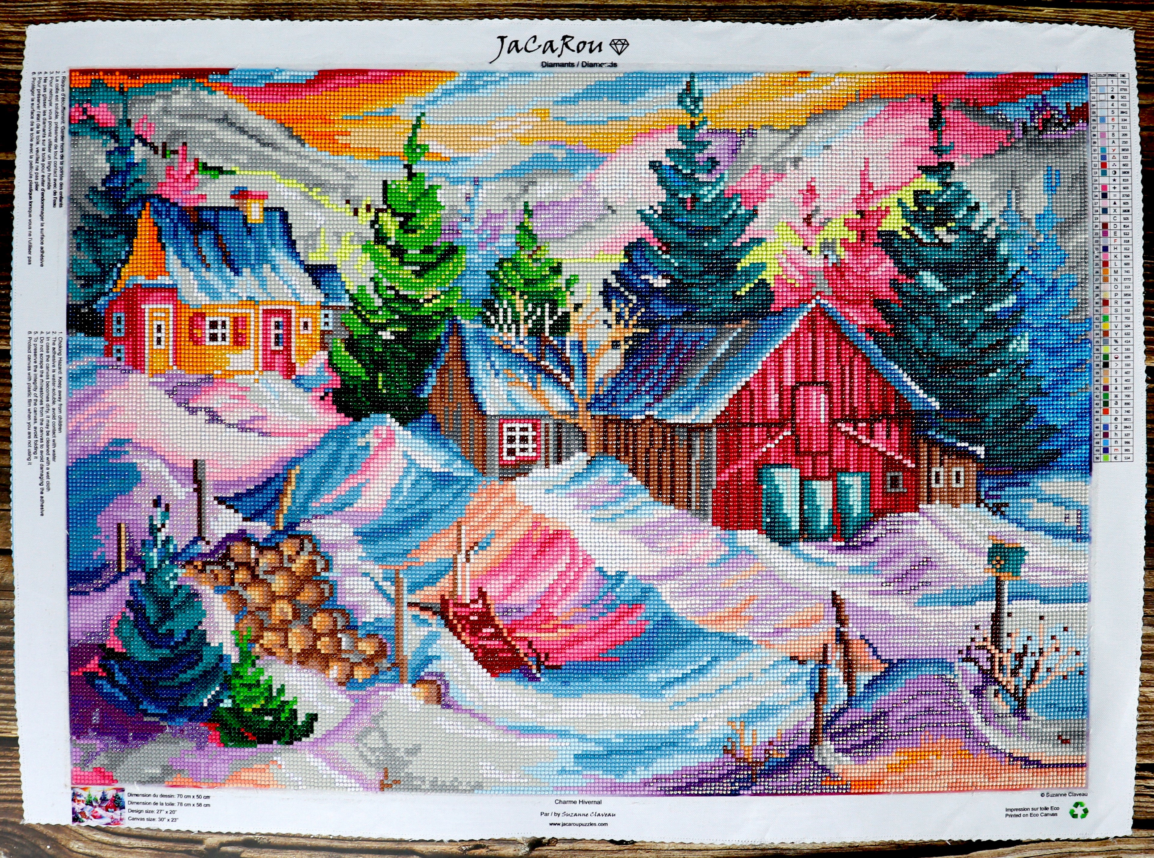 Diamond Painting - CHARME HIVERNAL