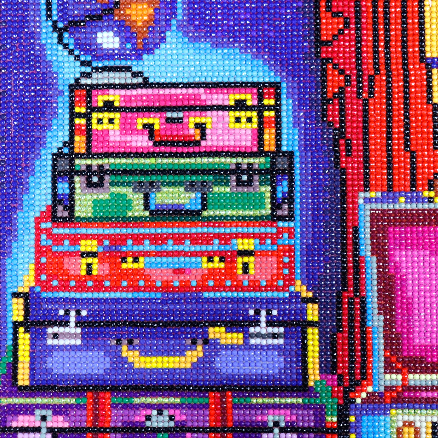 Diamond Painting - CAT IN A SUITCASE