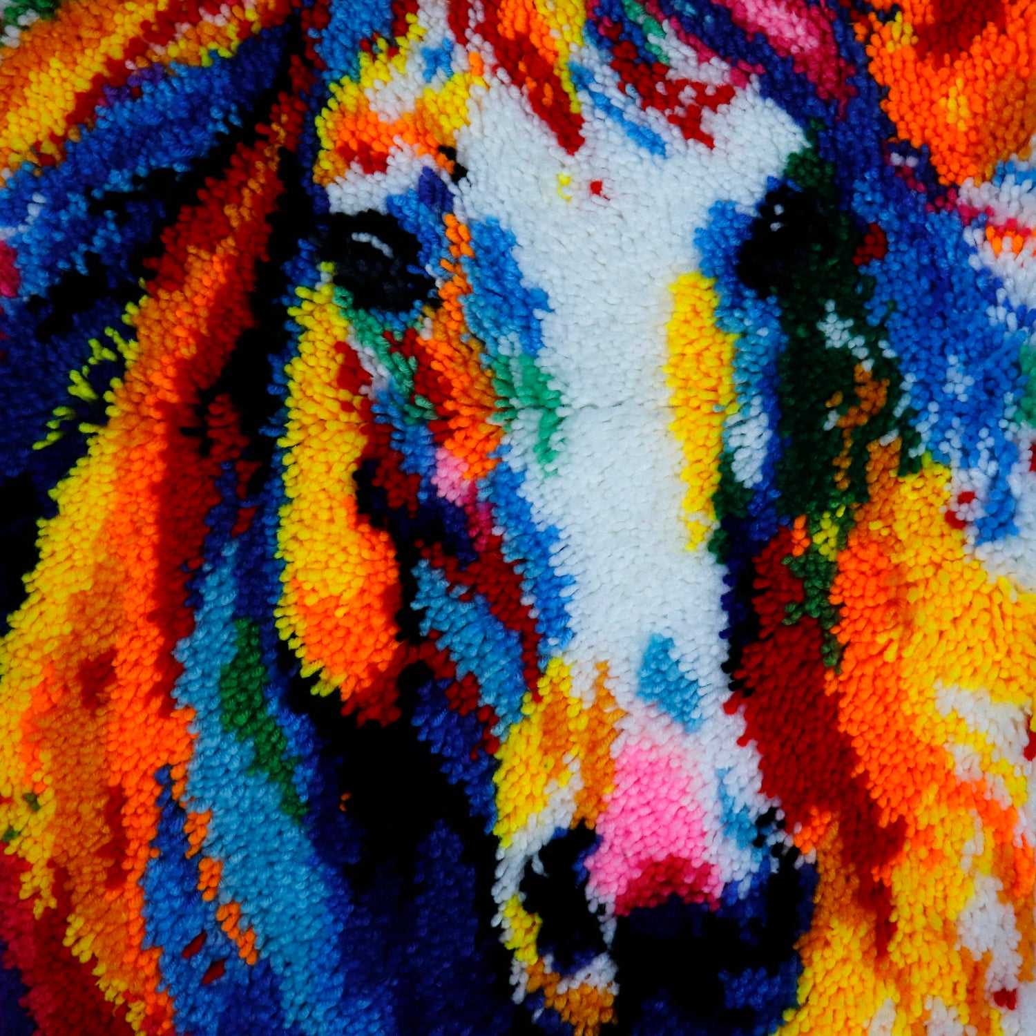 Latch Hook - Large Rug Kit - HORSE