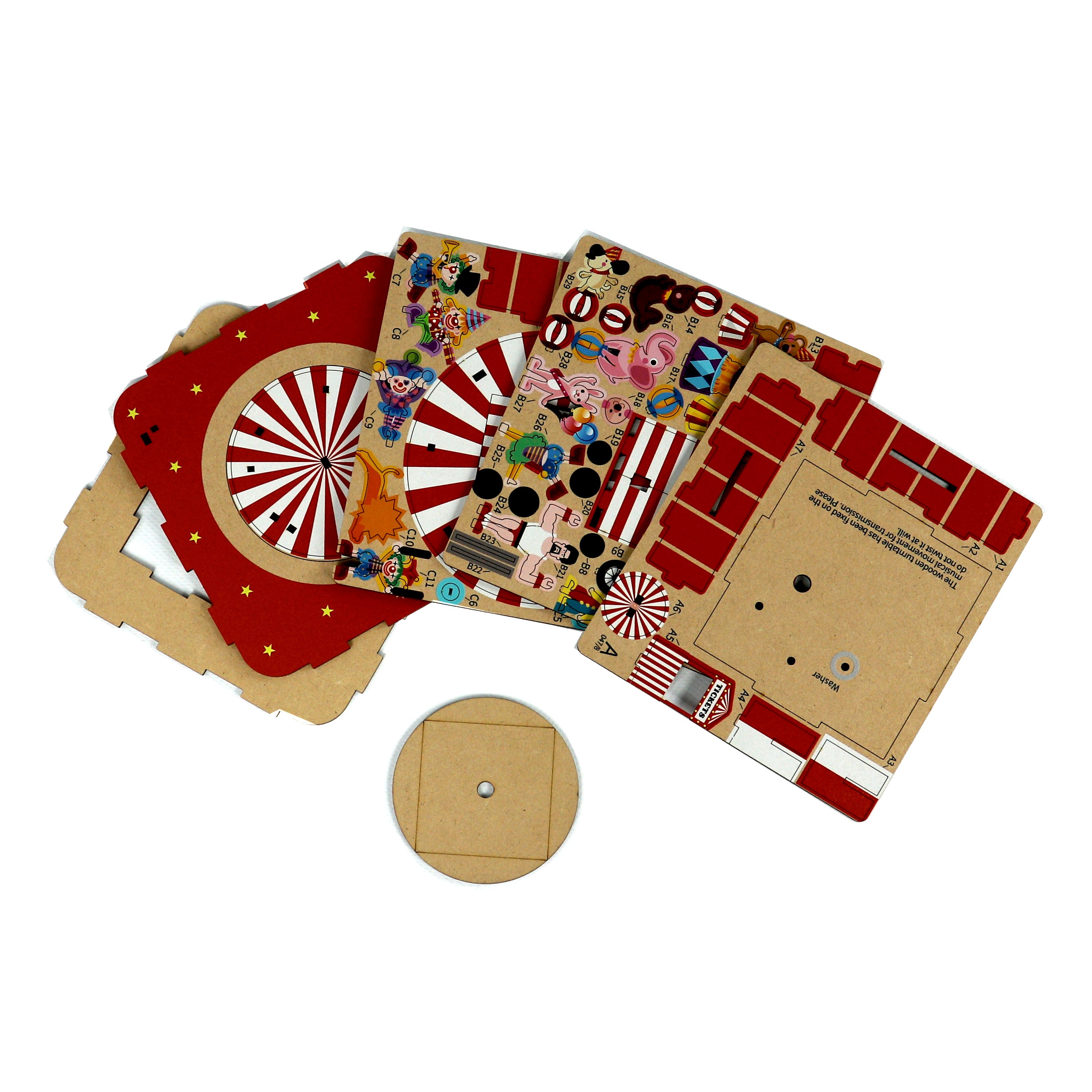 Boîte à musique - CIRCUS TROUPE