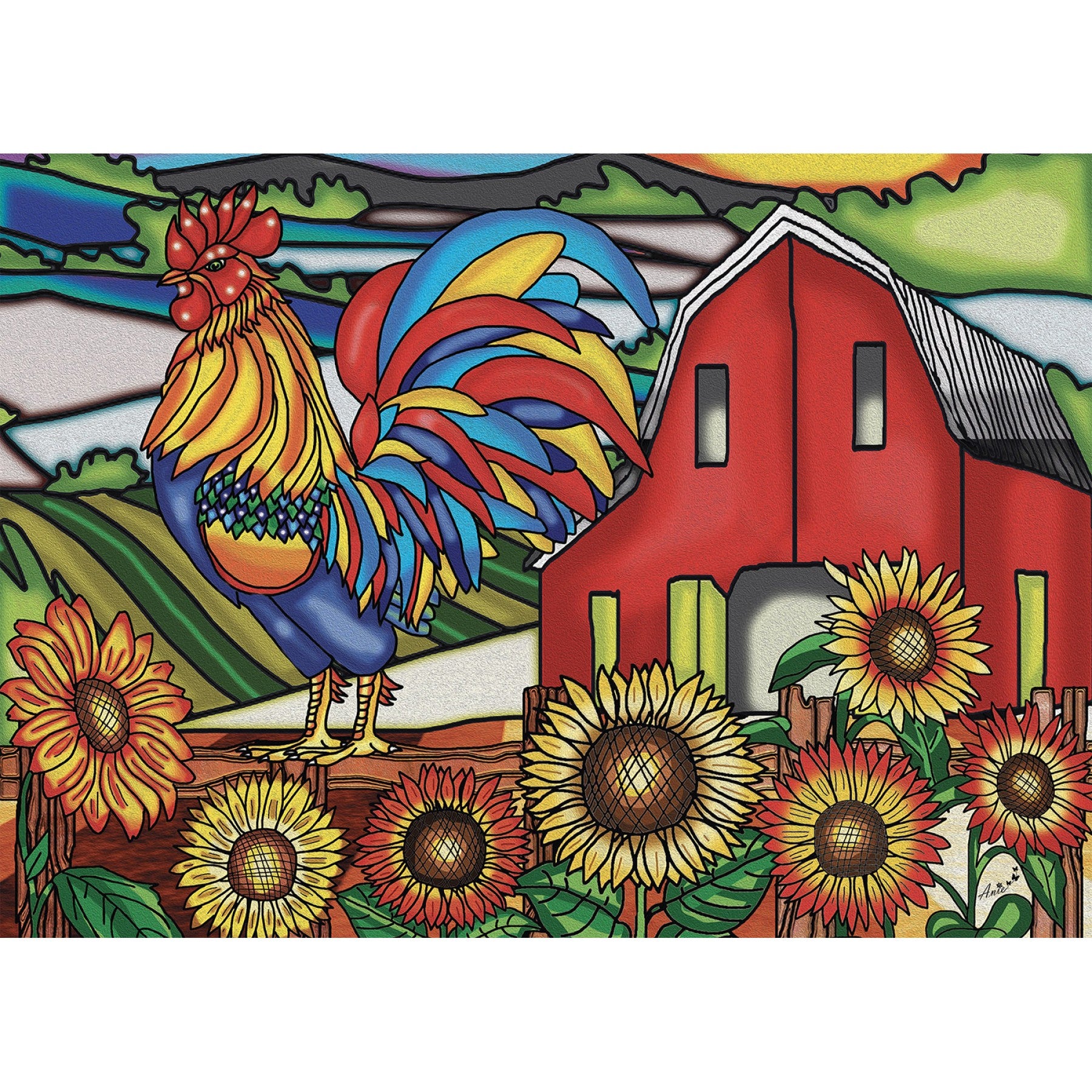 Puzzle - COCK-A-DOODLE-DOO