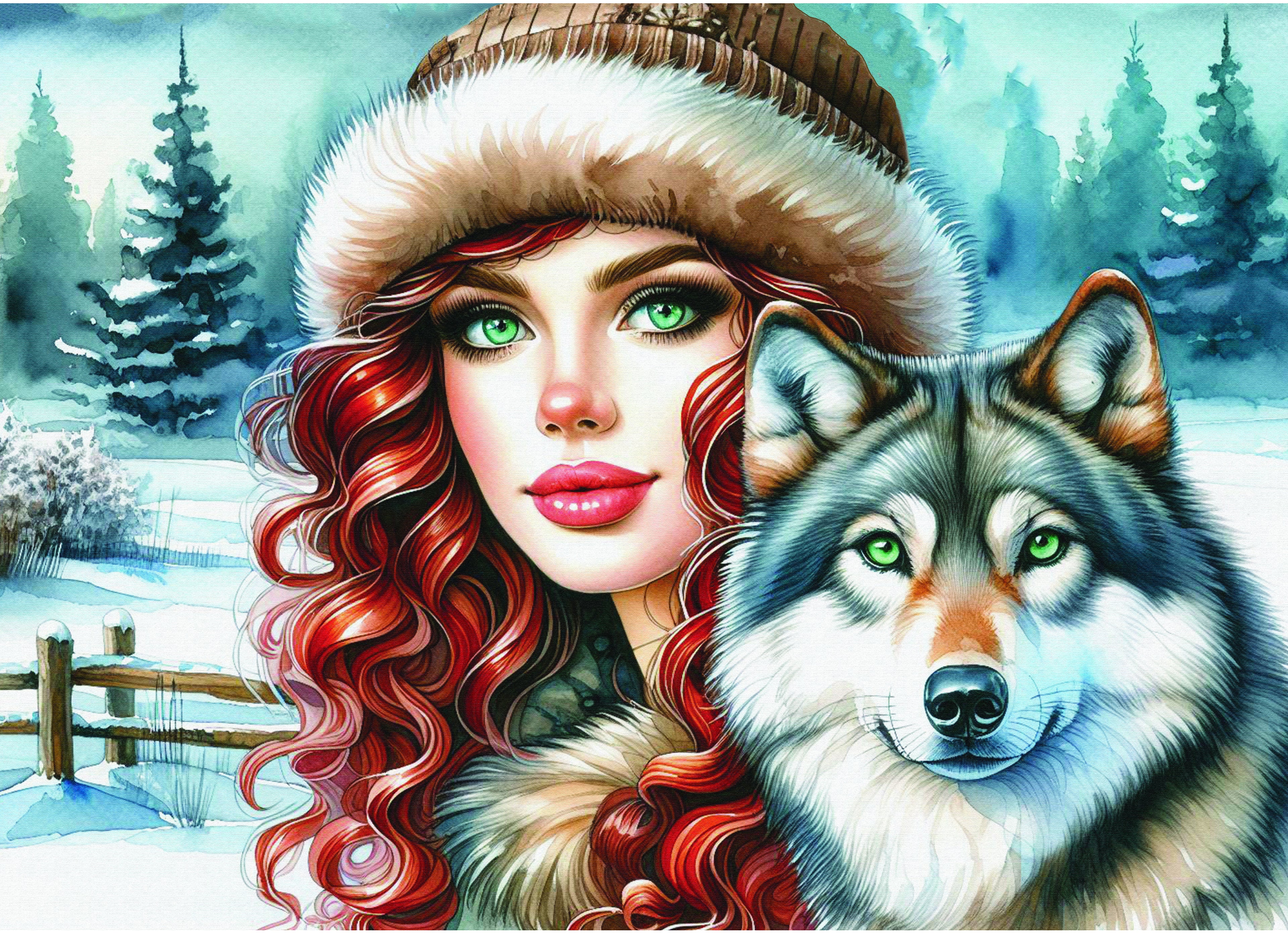 Diamond Painting - COLD DAYS COMPANION