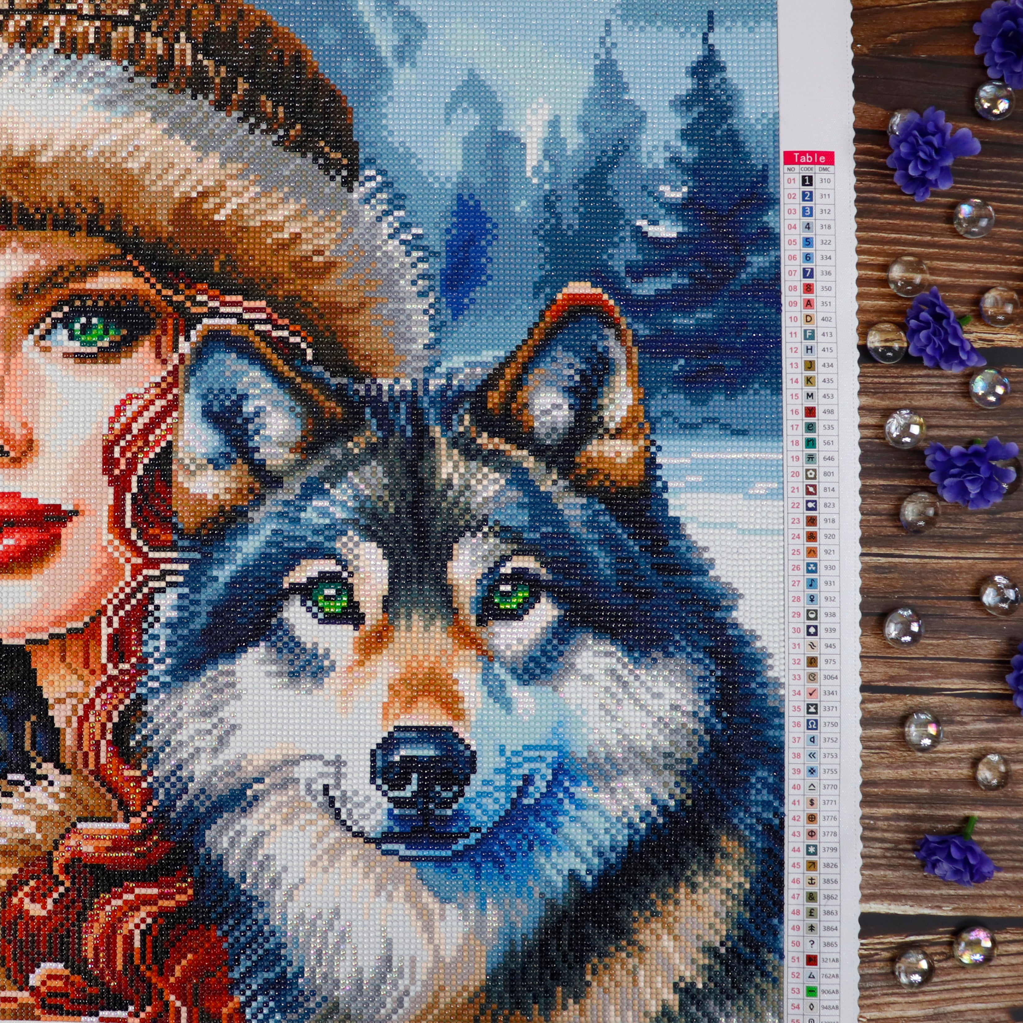 Broderie de diamants RONDS - COLD DAYS COMPANION