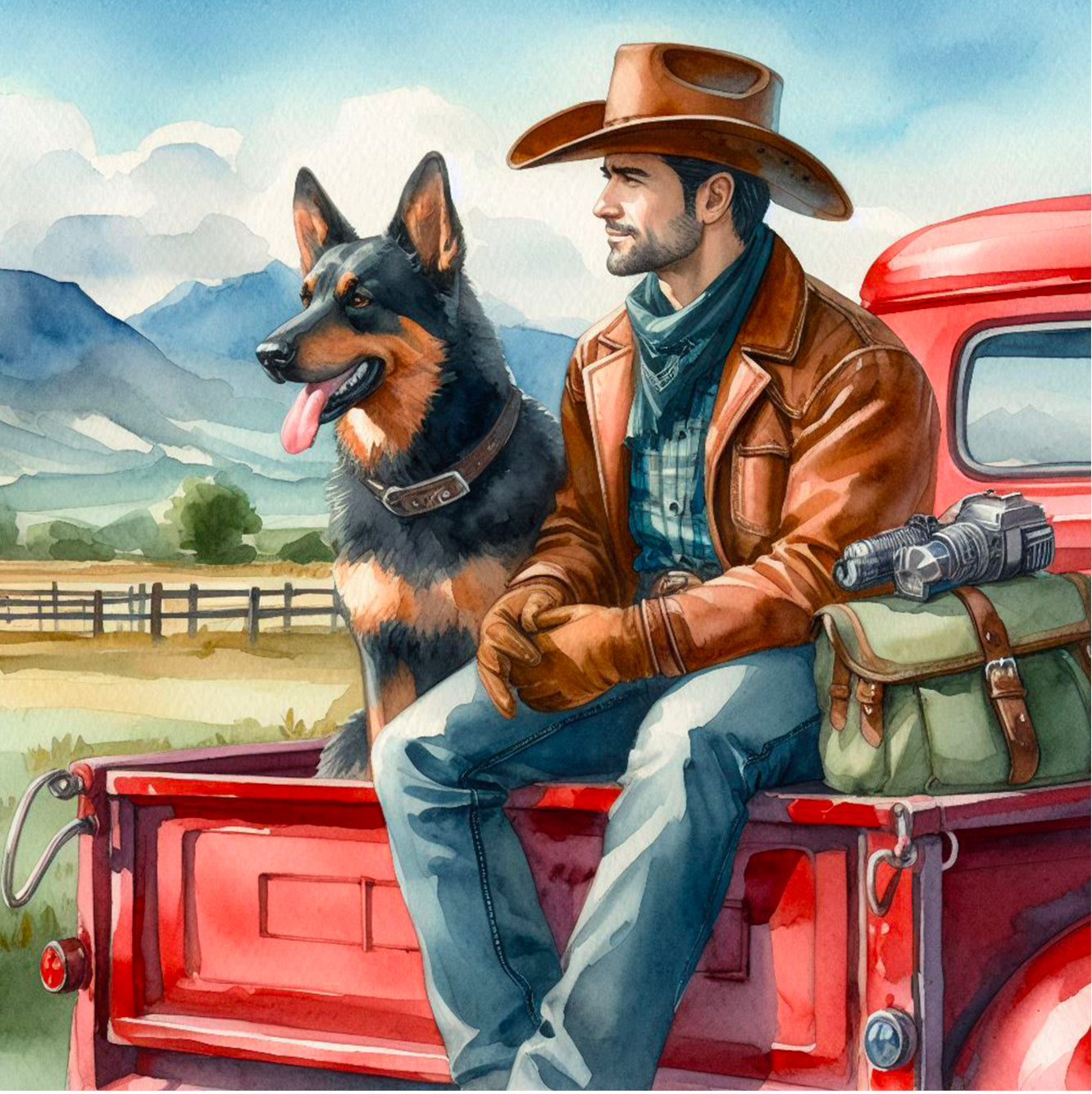 Diamond Painting - COWBOY