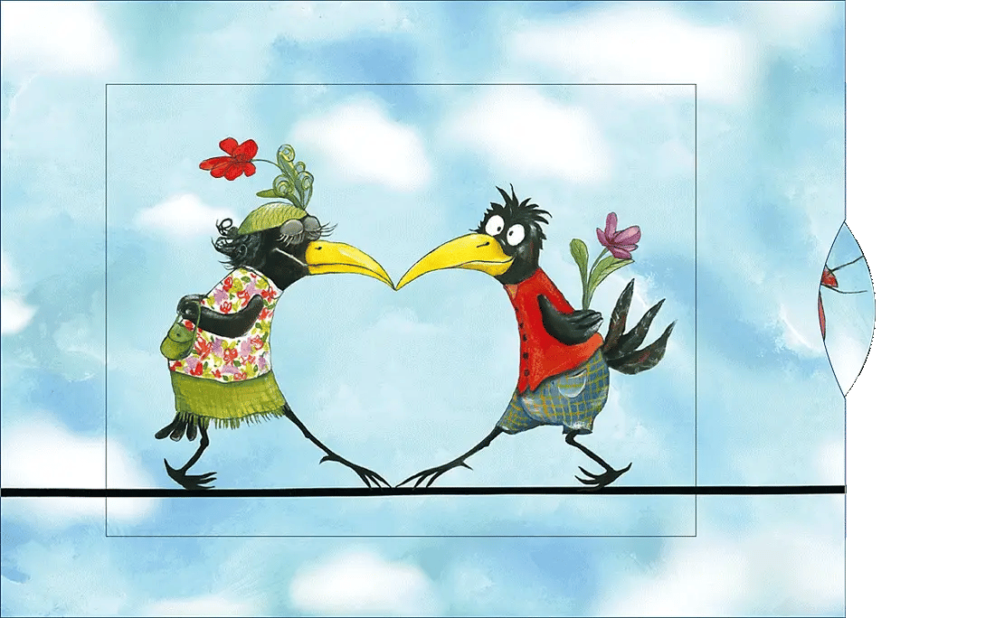 CURIOSI CARTE VIVANTE - MARIAGE D&