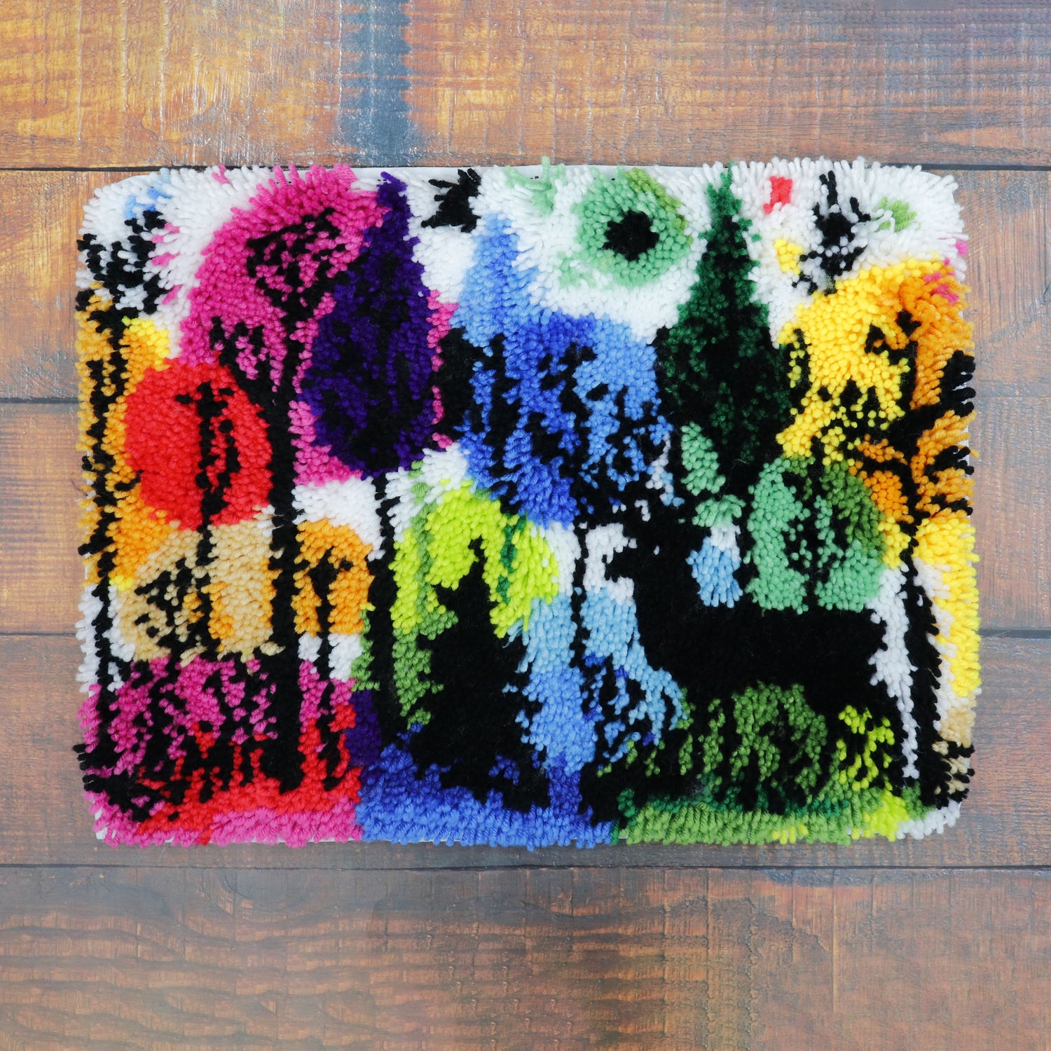 Latch Hook - Small Rug Kit - DEER