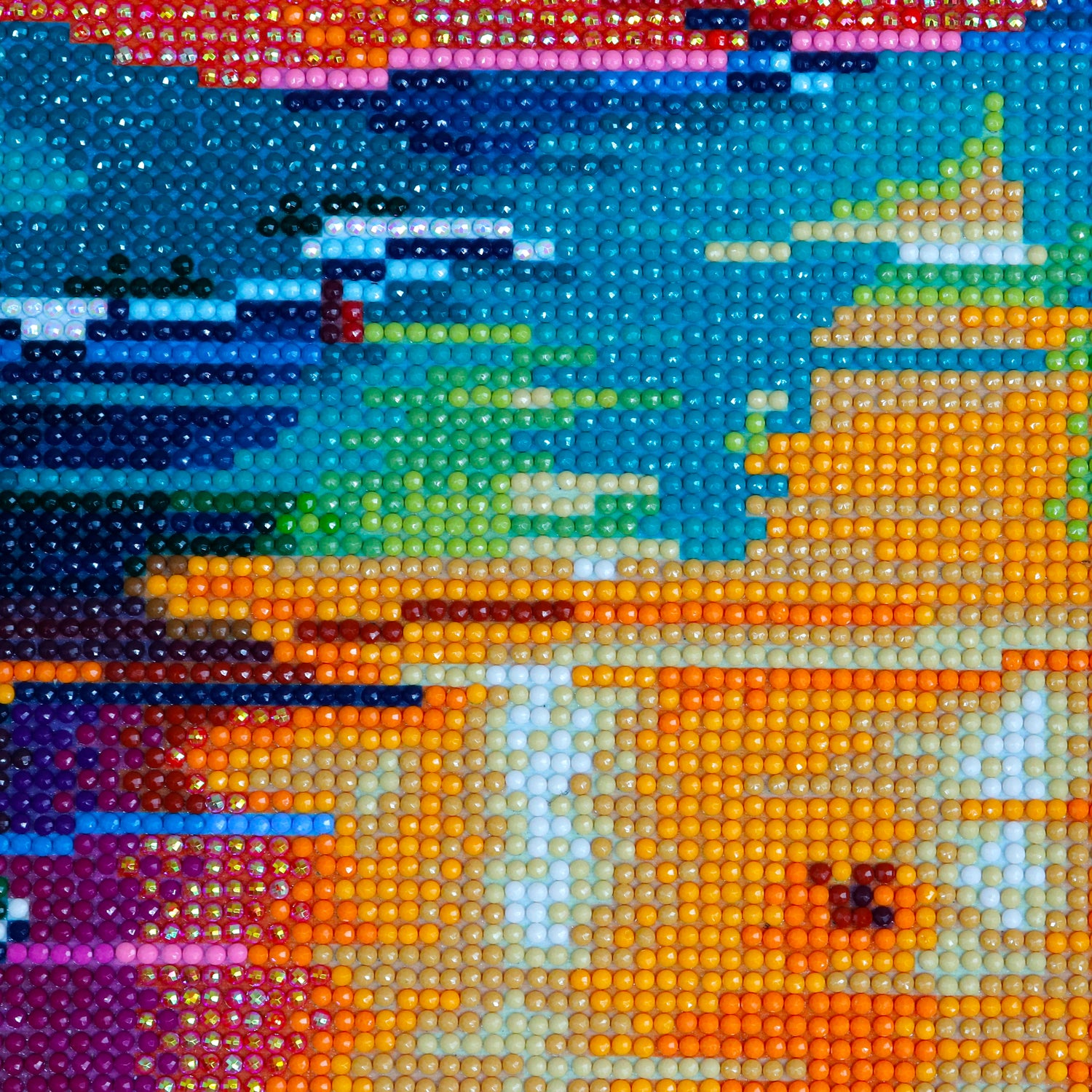 Diamond Painting - VIBRANT COLORFUL LANDSCAPE