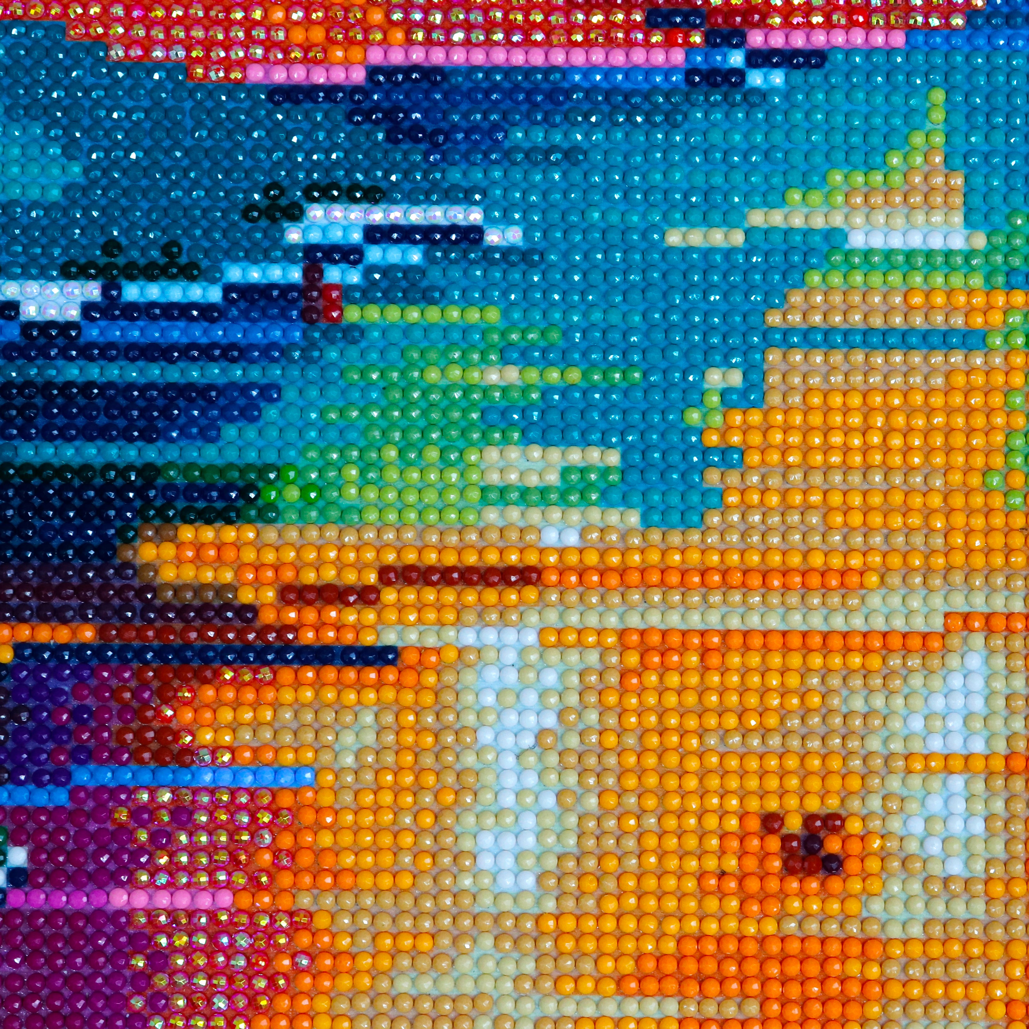 Diamond Painting - VIBRANT COLORFUL LANDSCAPE