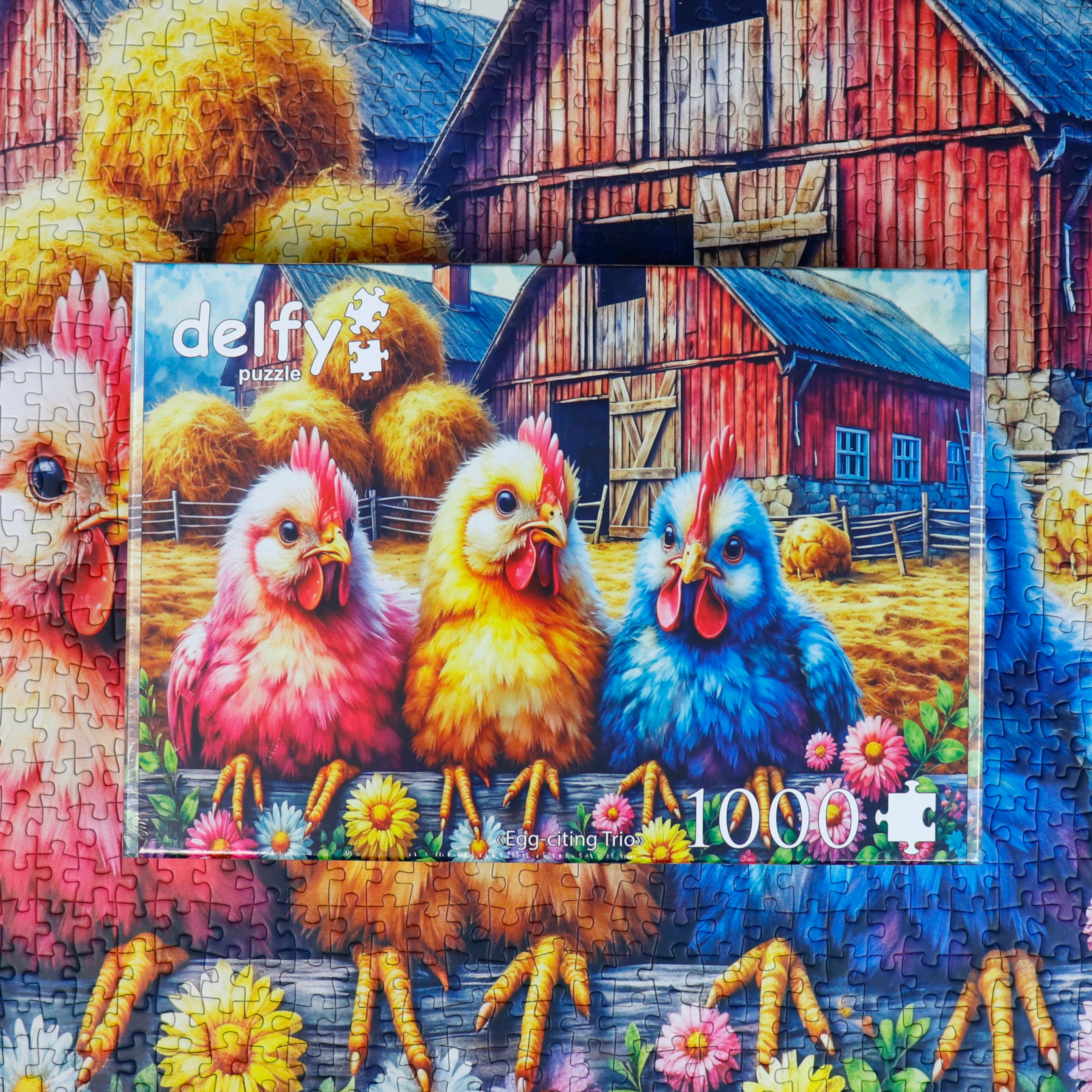 Puzzle - EGG-CITING TRIO