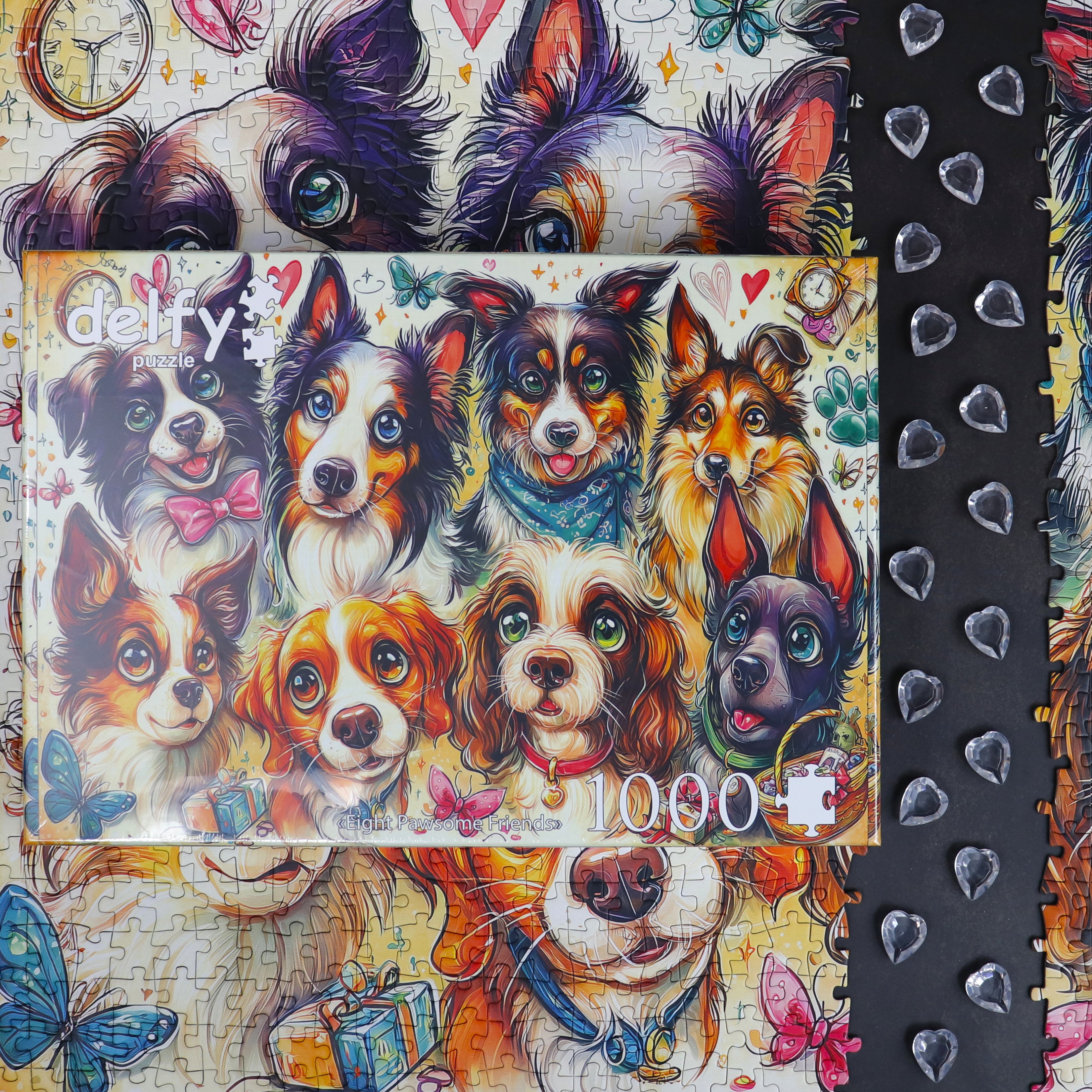 Casse-Tête - EIGHT PAWSOME FRIENDS