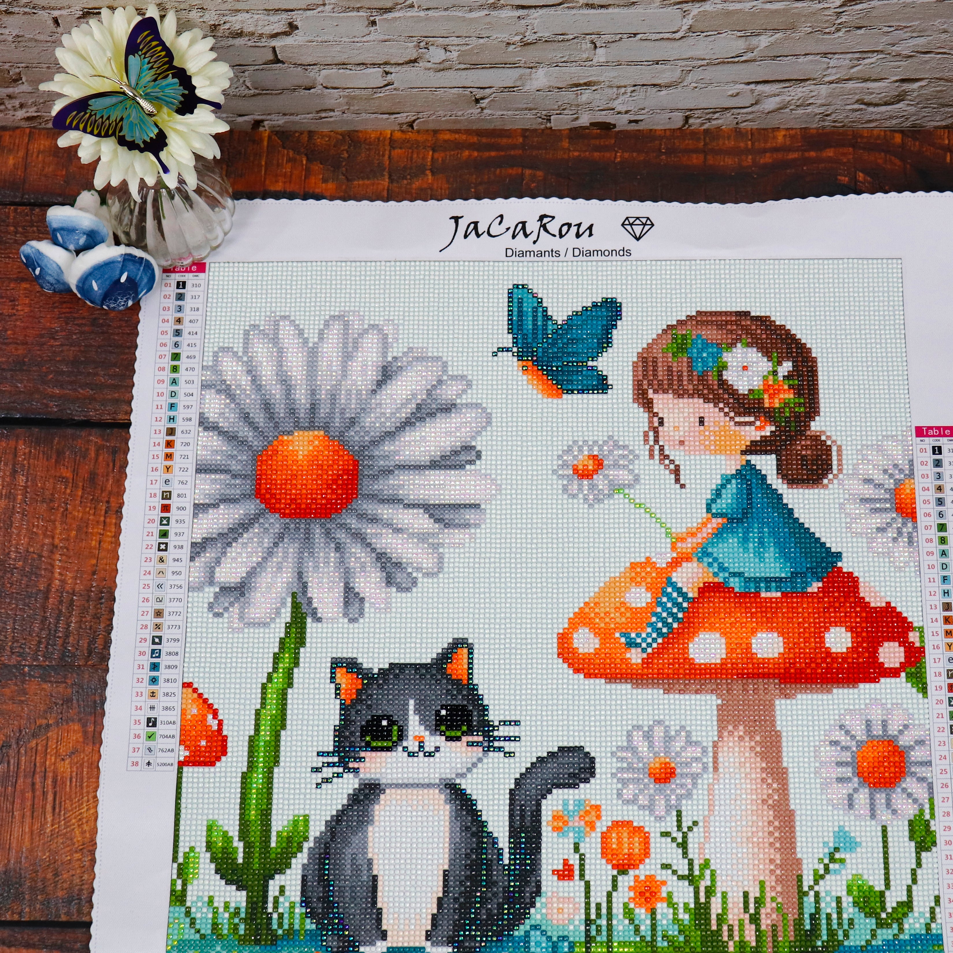 Broderie de diamant RONDS - ENCHANTED MOMENT