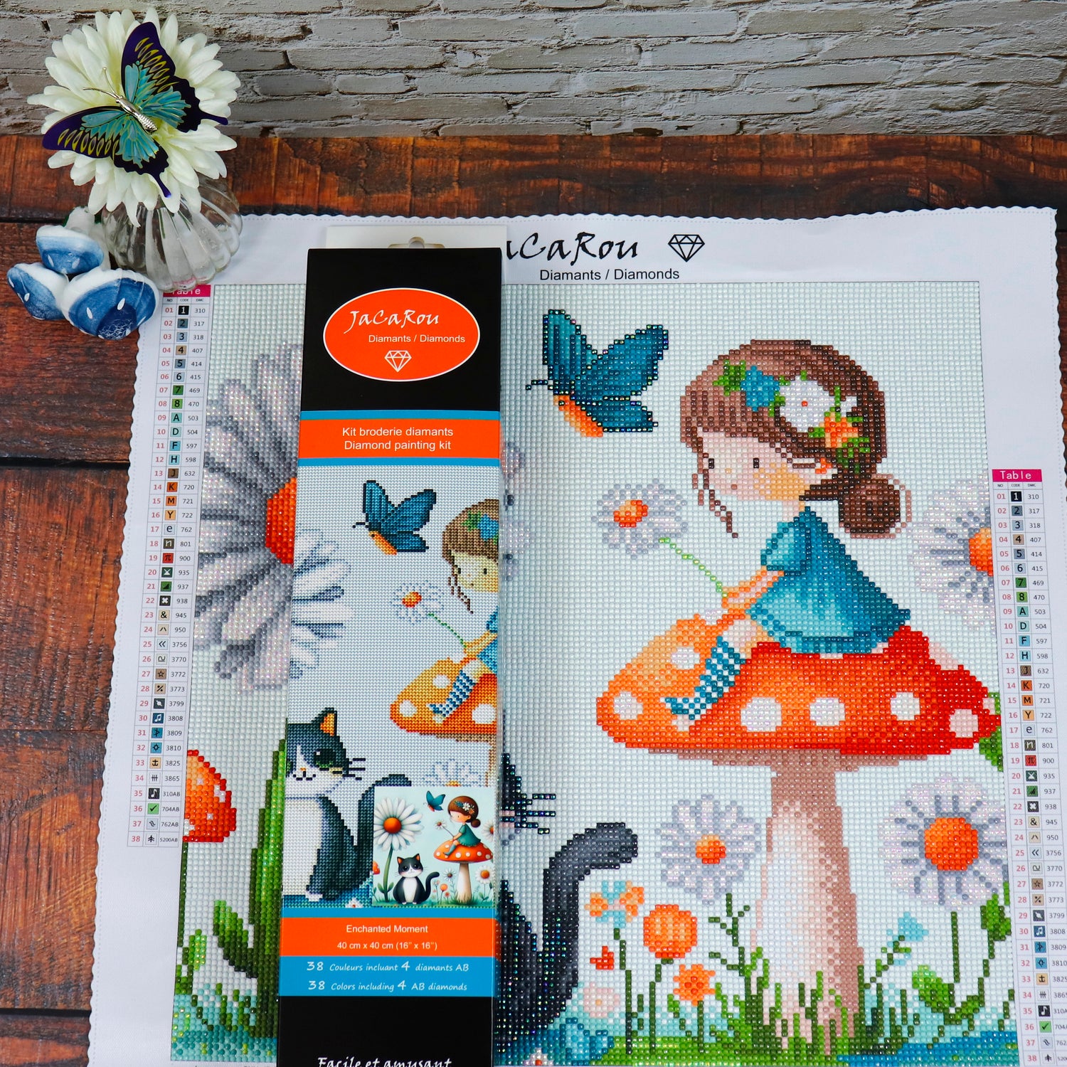 Broderie de diamant RONDS - ENCHANTED MOMENT