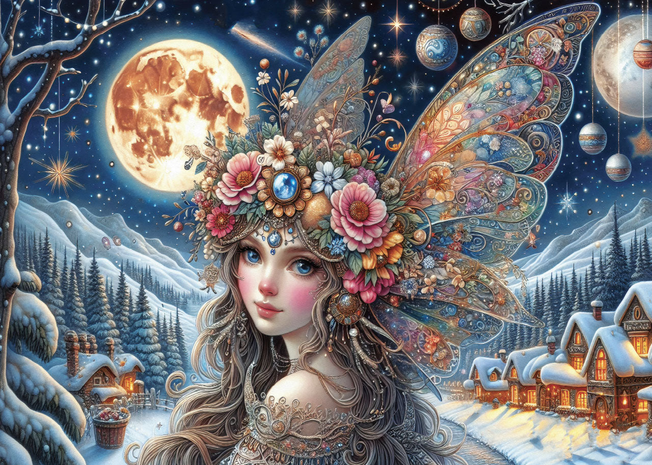 Puzzle -  FAIRY IN FROST