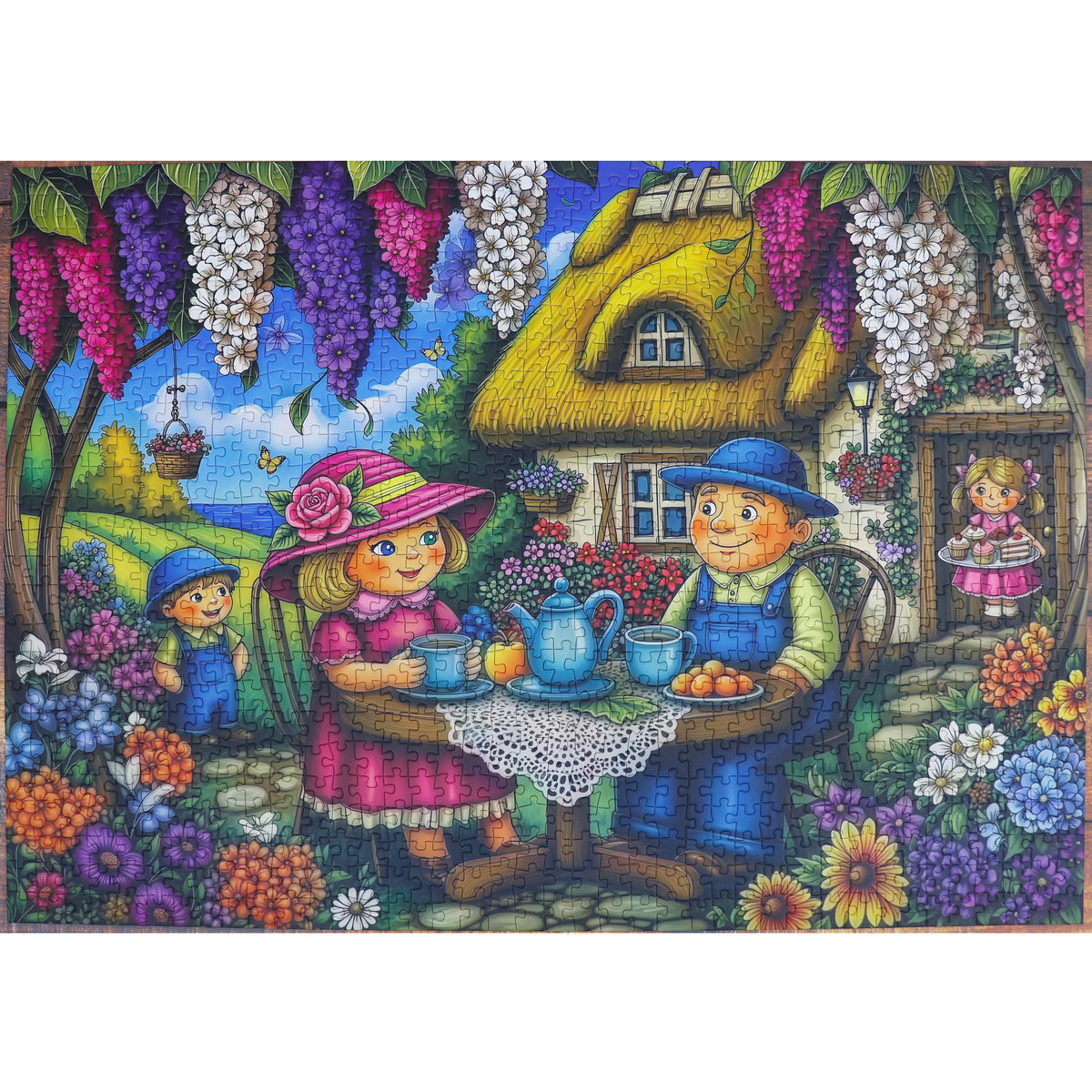 Puzzle - FAMILY GARDEN JOY